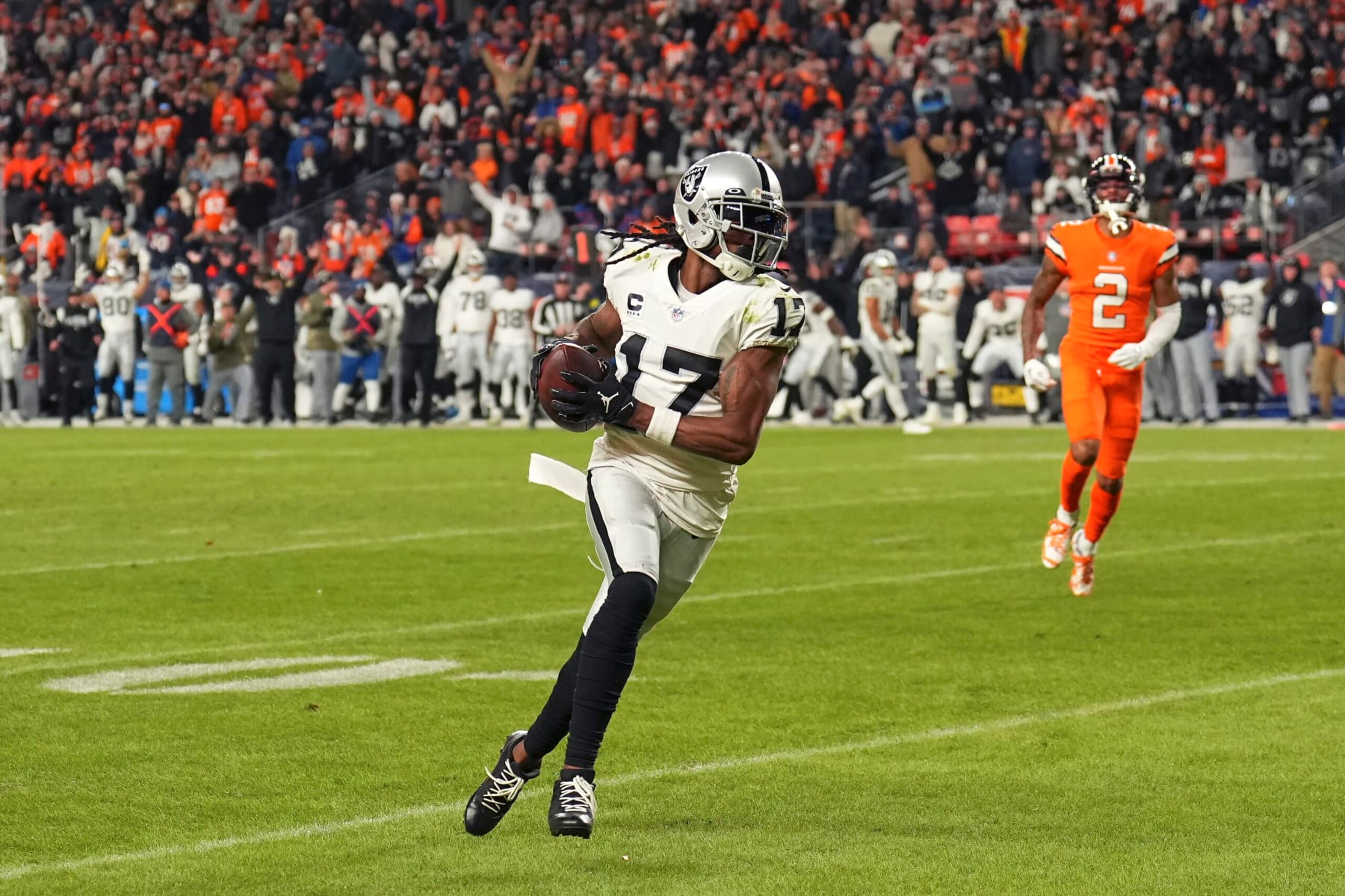 Las Vegas Raiders wide receiver Davante Adams