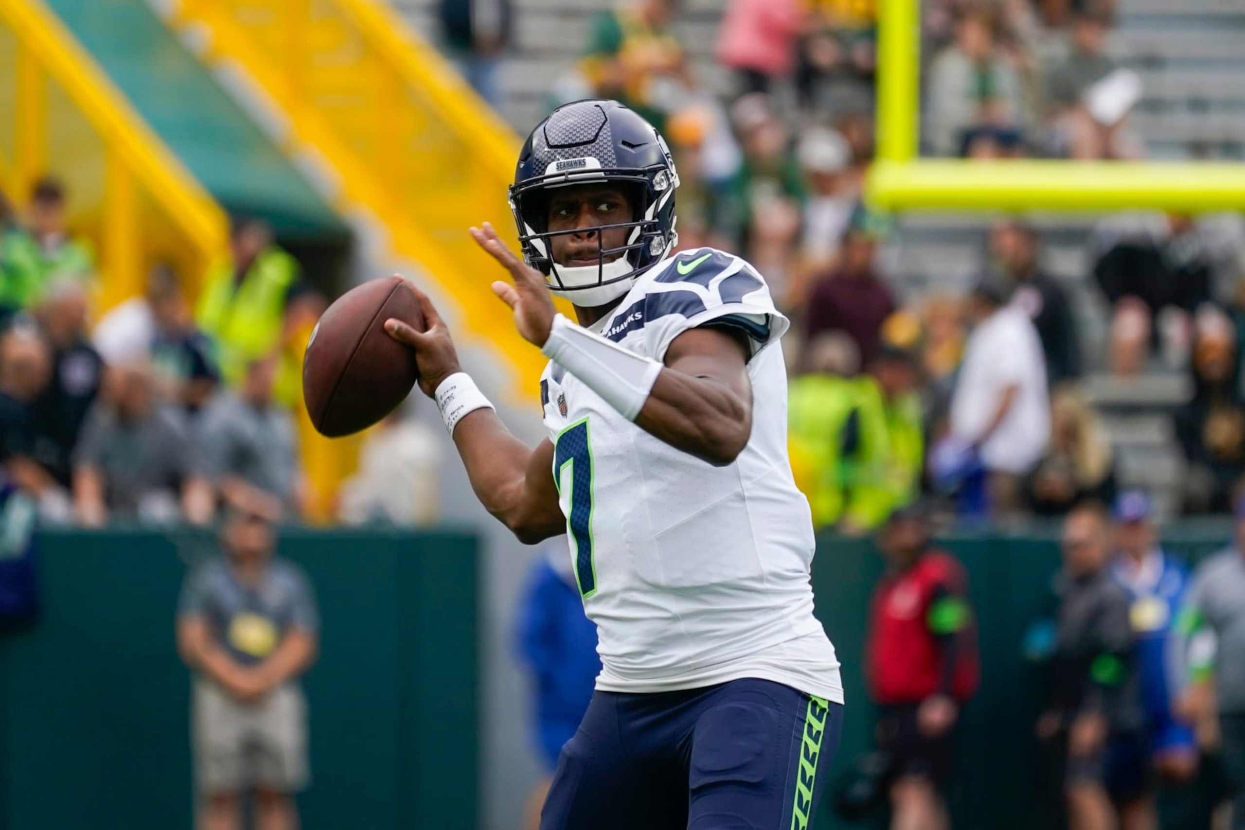 Seattle Seahawks quarterback Geno Smith 