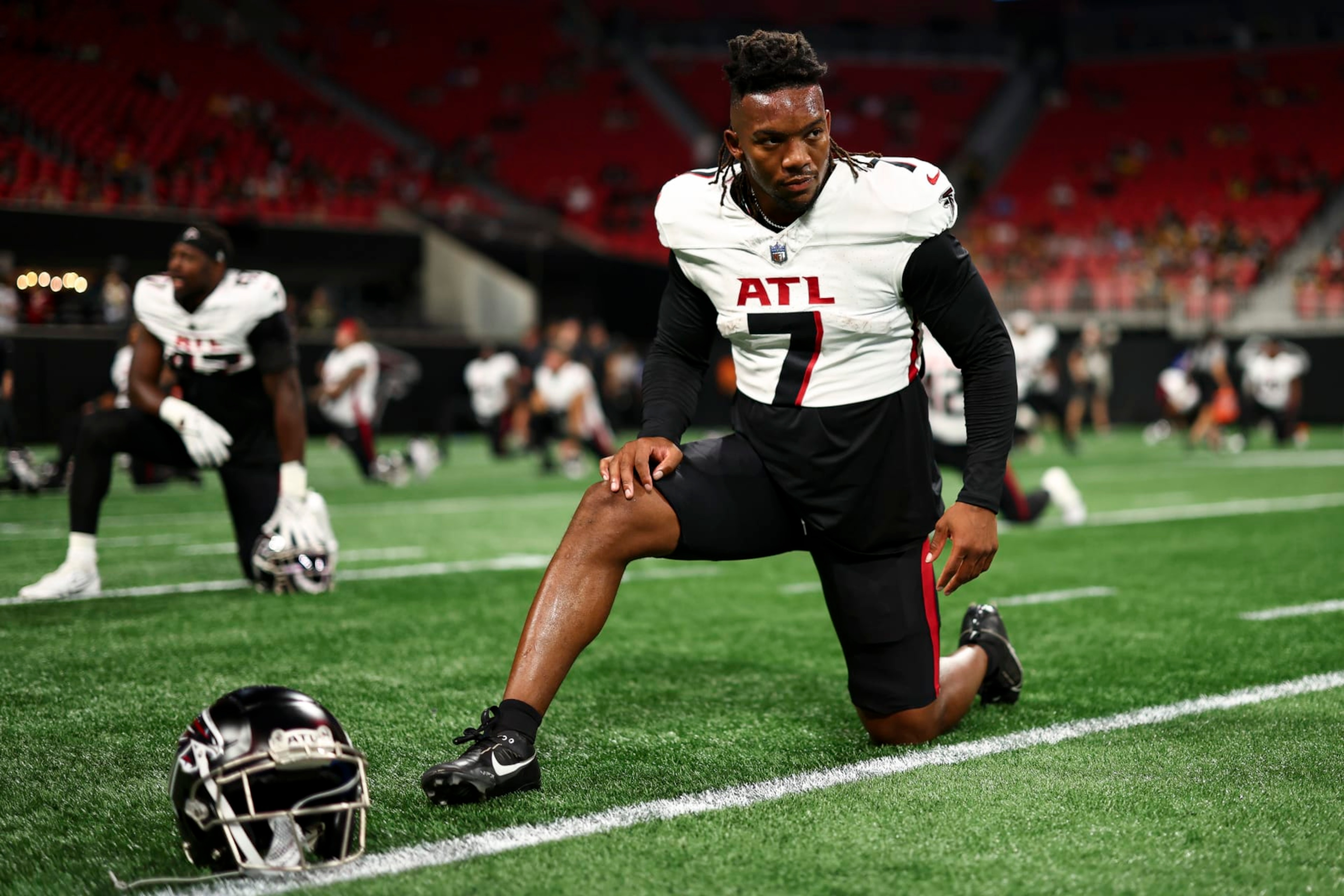 Atlanta Falcons running back Bijan Robinson Atlanta Falcons running back Bijan Robinson