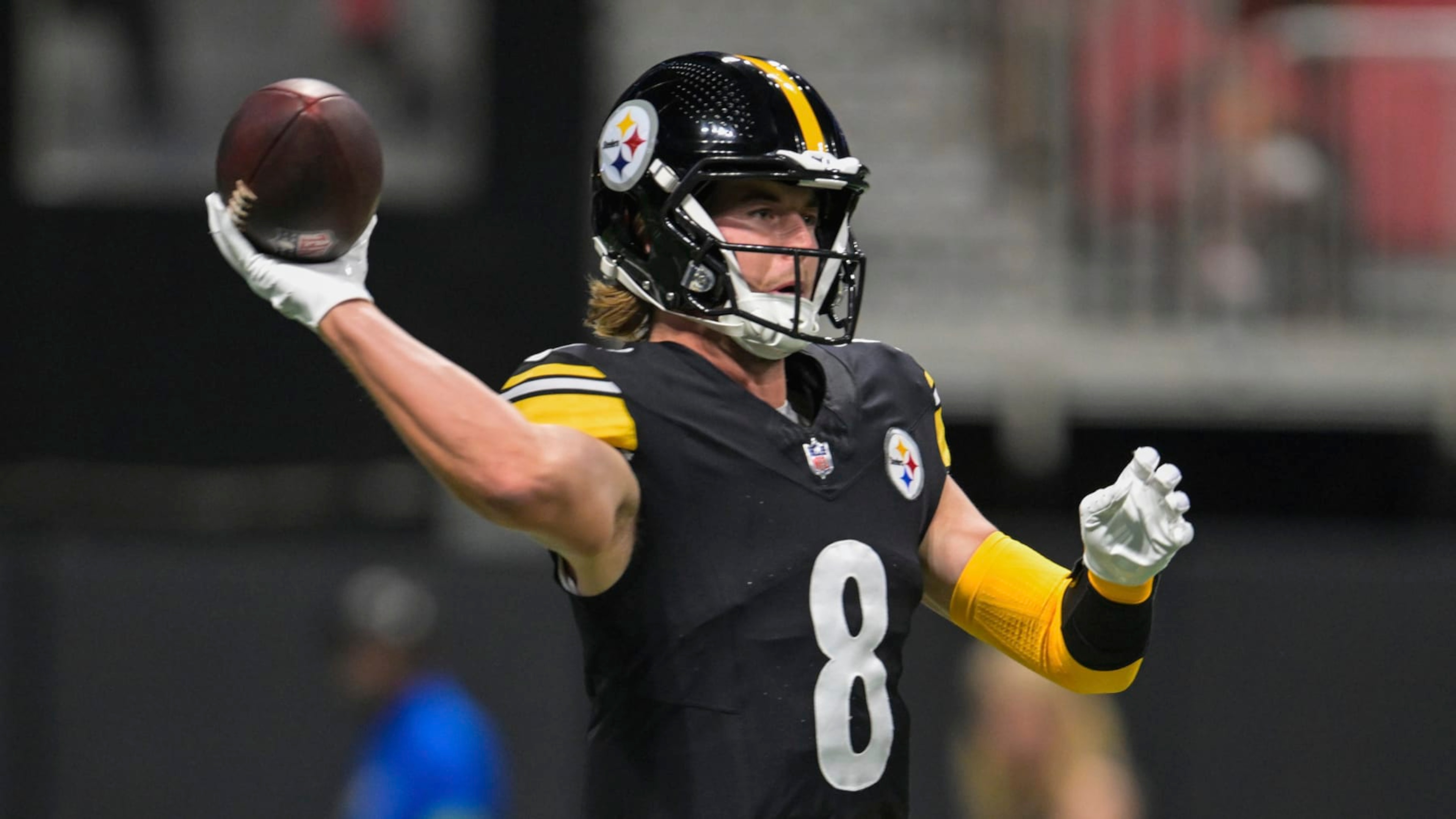 Pittsburgh Steelers quarterback Kenny Pickett Pittsburgh Steelers quarterback Kenny Pickett