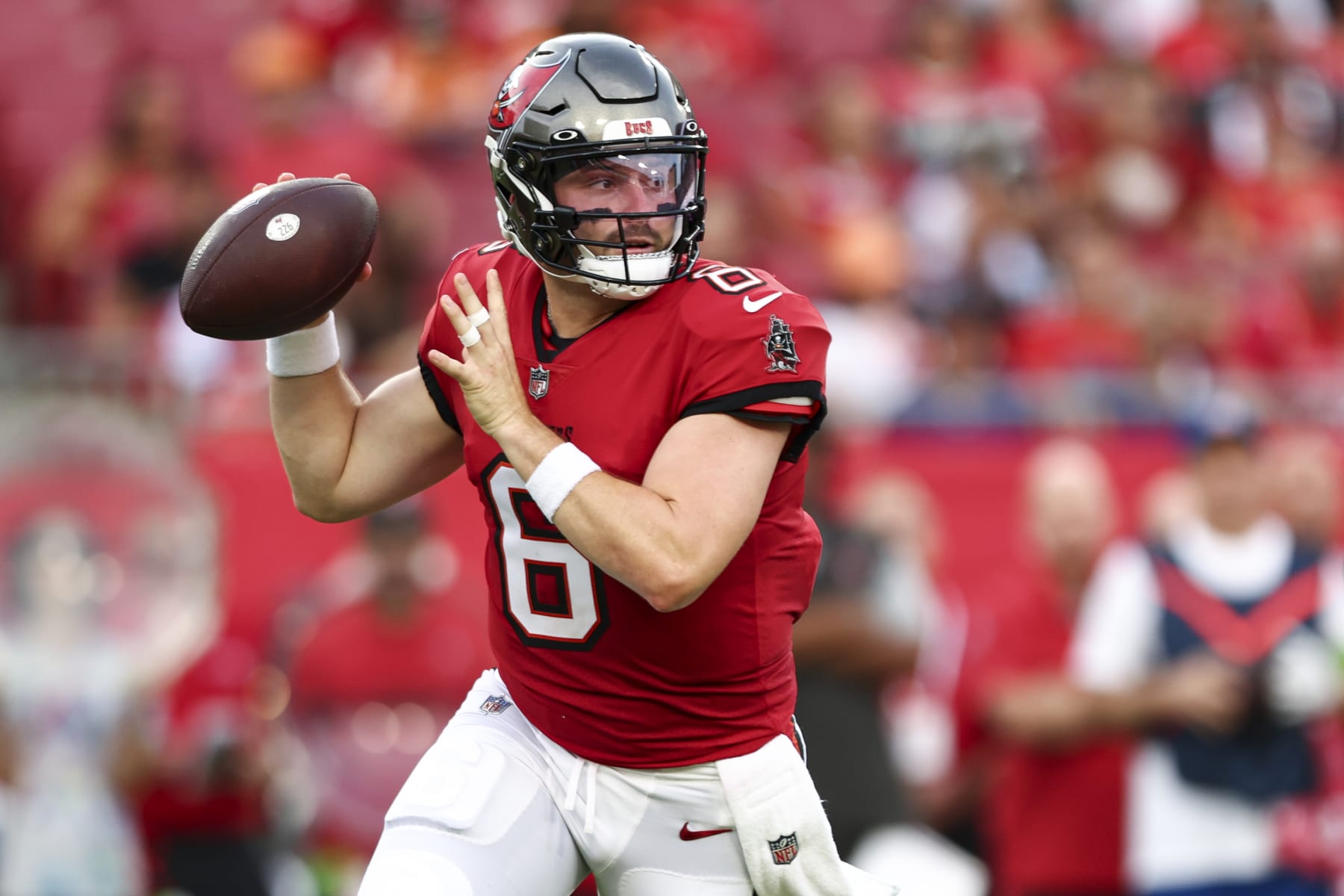 Tampa Bay Buccaneers quarterback Baker Mayfield 