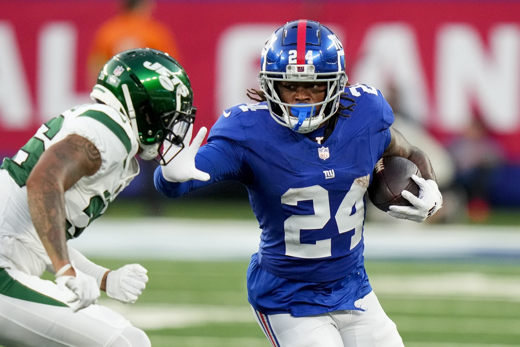 Free agent running back James Robinson