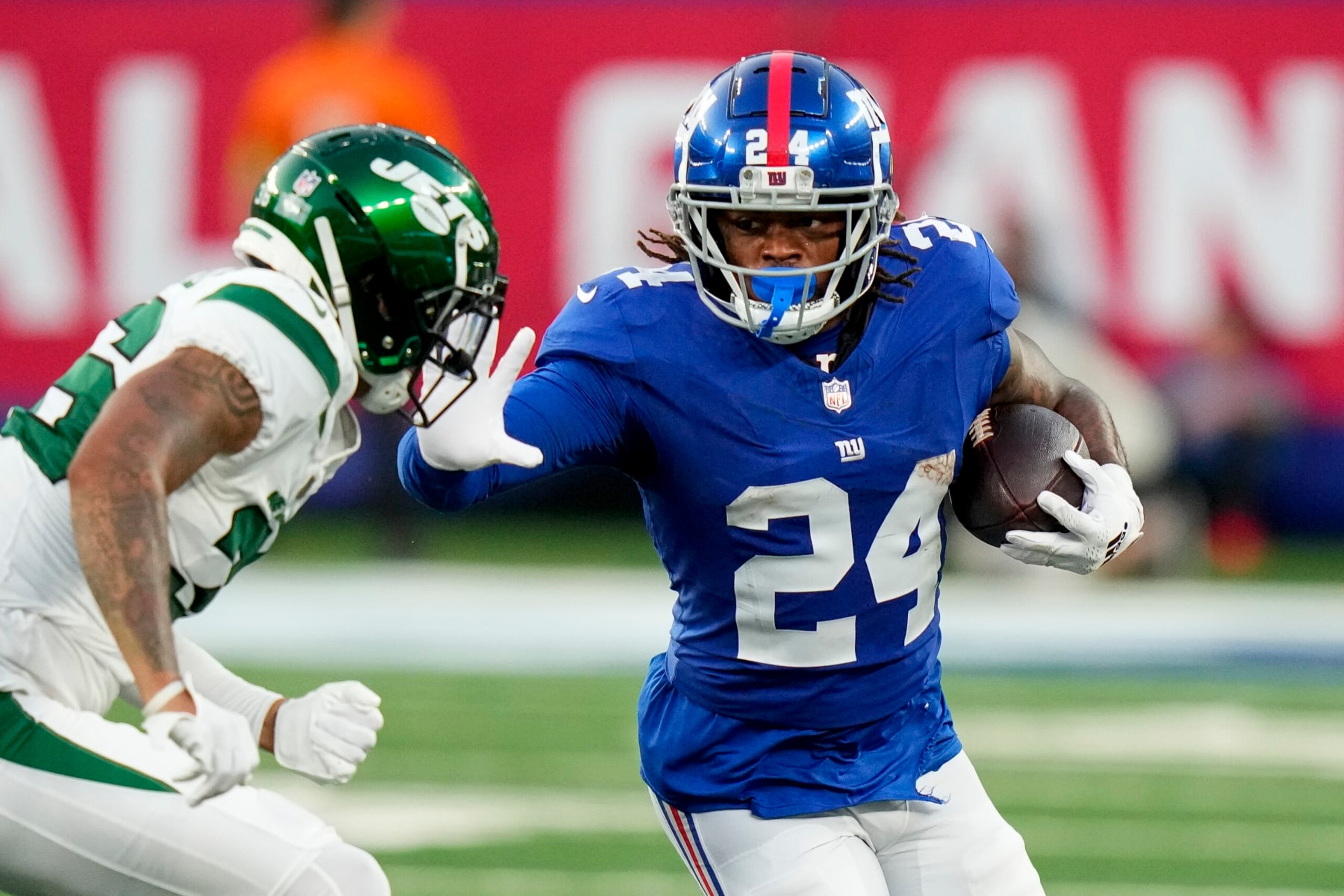 Free agent running back James Robinson