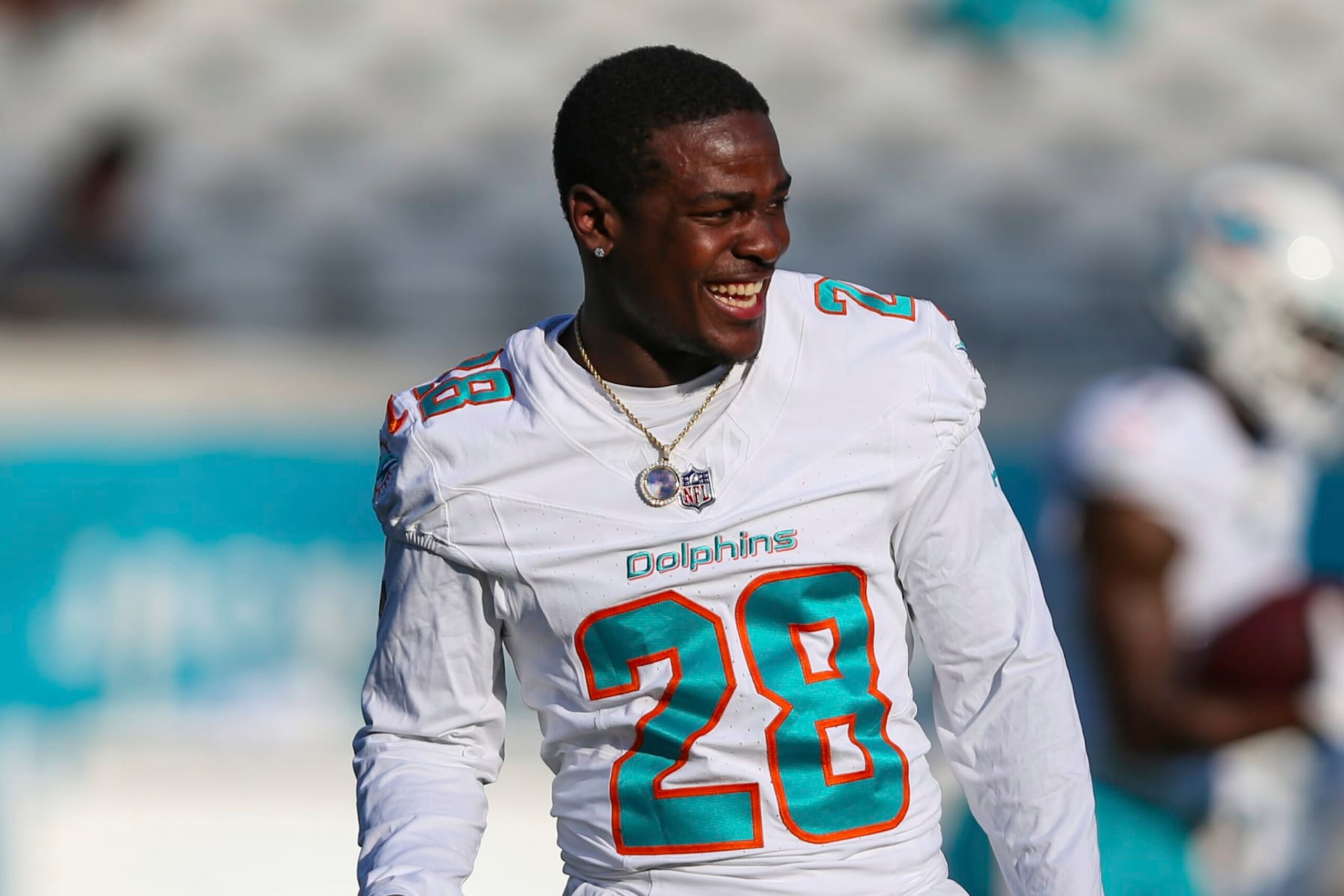 Dolphins RB De'Von Achane