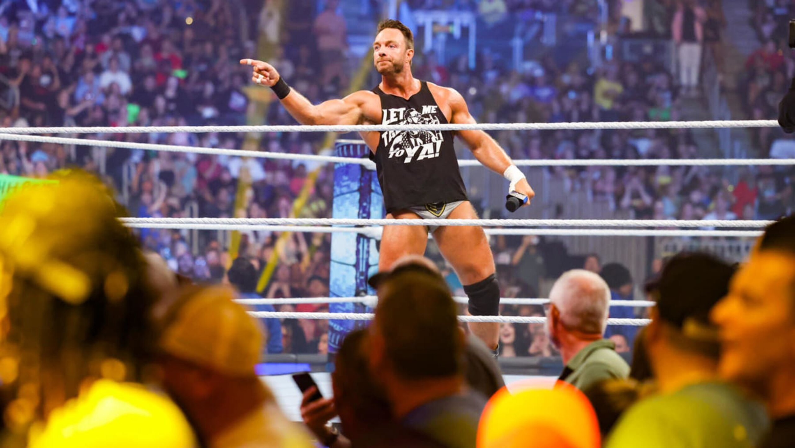 LA Knight has quickly climbed the ranks of WWE.