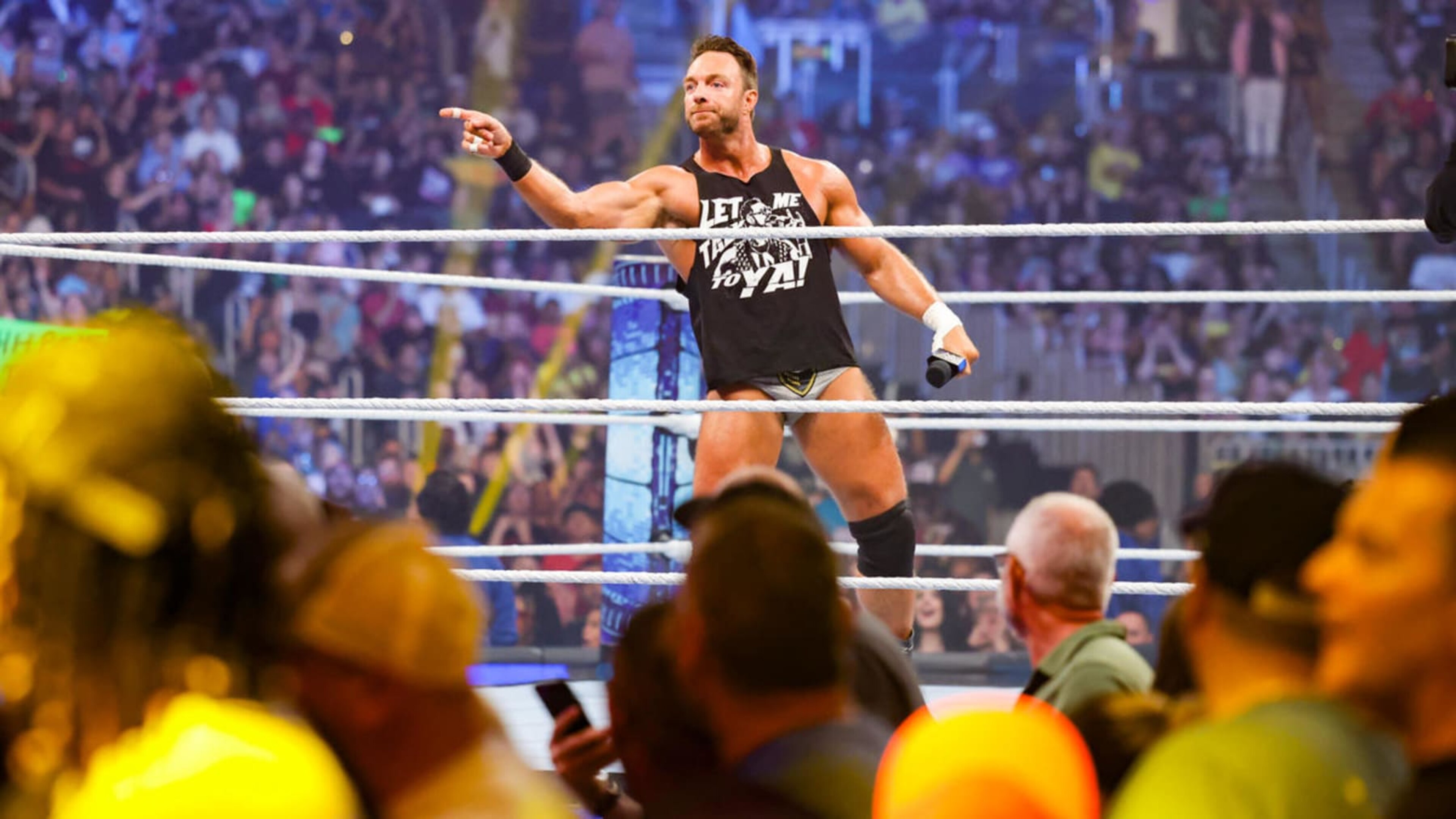 LA Knight has quickly climbed the ranks of WWE.