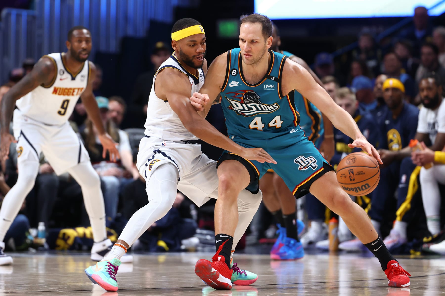 Bruce Brown and Bojan BogdanoviÄ