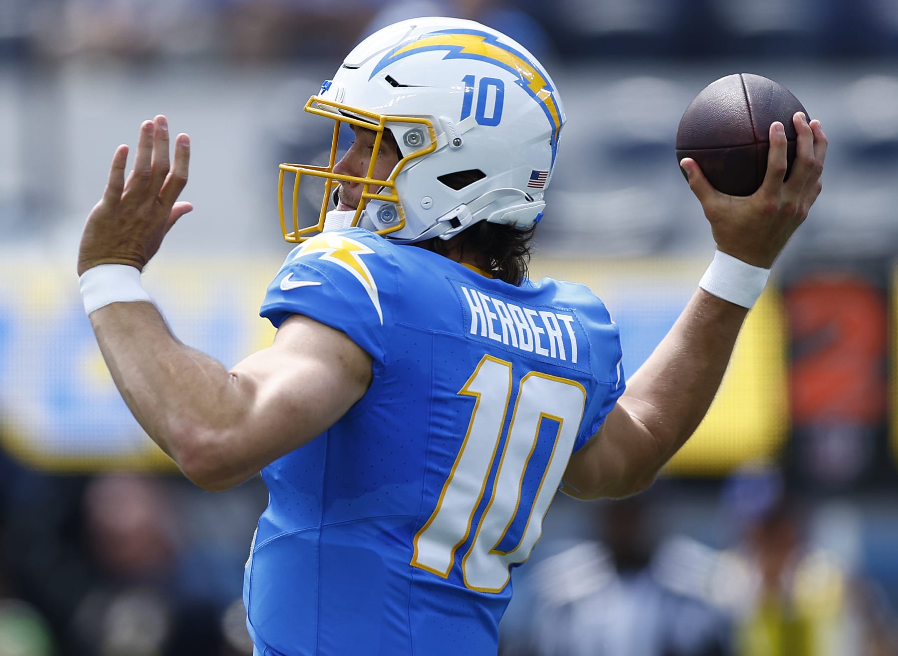Chargers QB Justin Herbert Chargers QB Justin Herbert