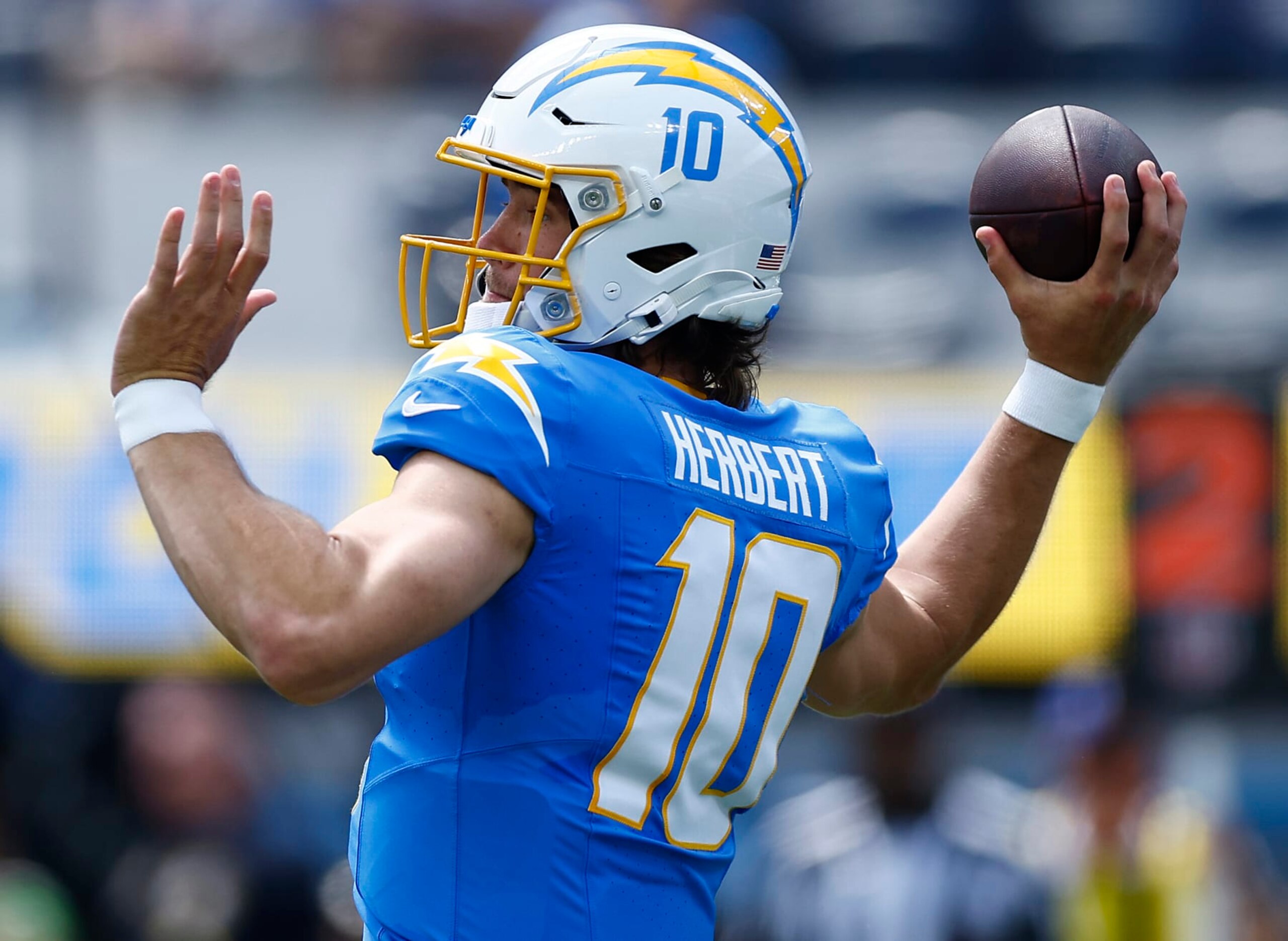 Chargers QB Justin Herbert Chargers QB Justin Herbert
