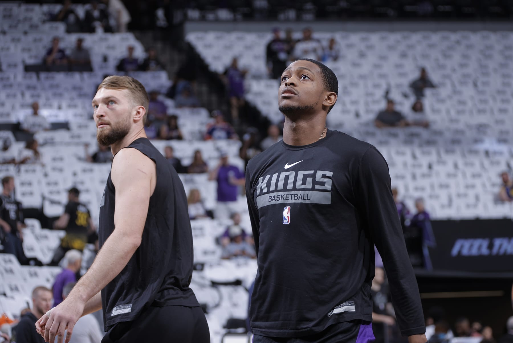Domantas Sabonis and De'Aaron Fox