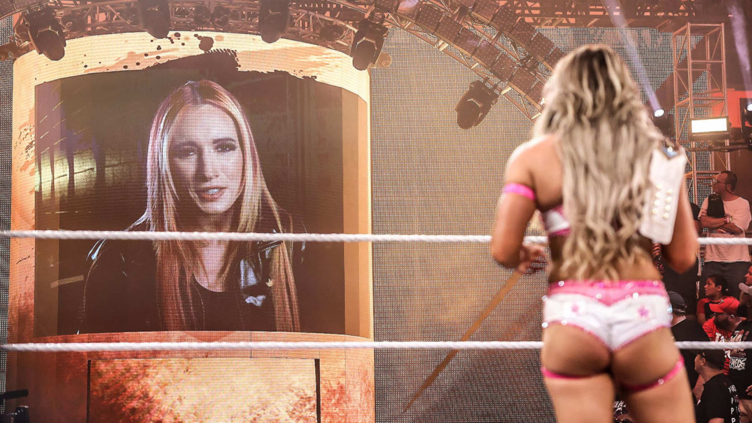 Becky Lynch challenged Tiffany Stratton for the NXT Women's Championship and got her shot this week. Becky Lynch challenged Tiffany Stratton for the NXT Women's Championship and got her shot this week.