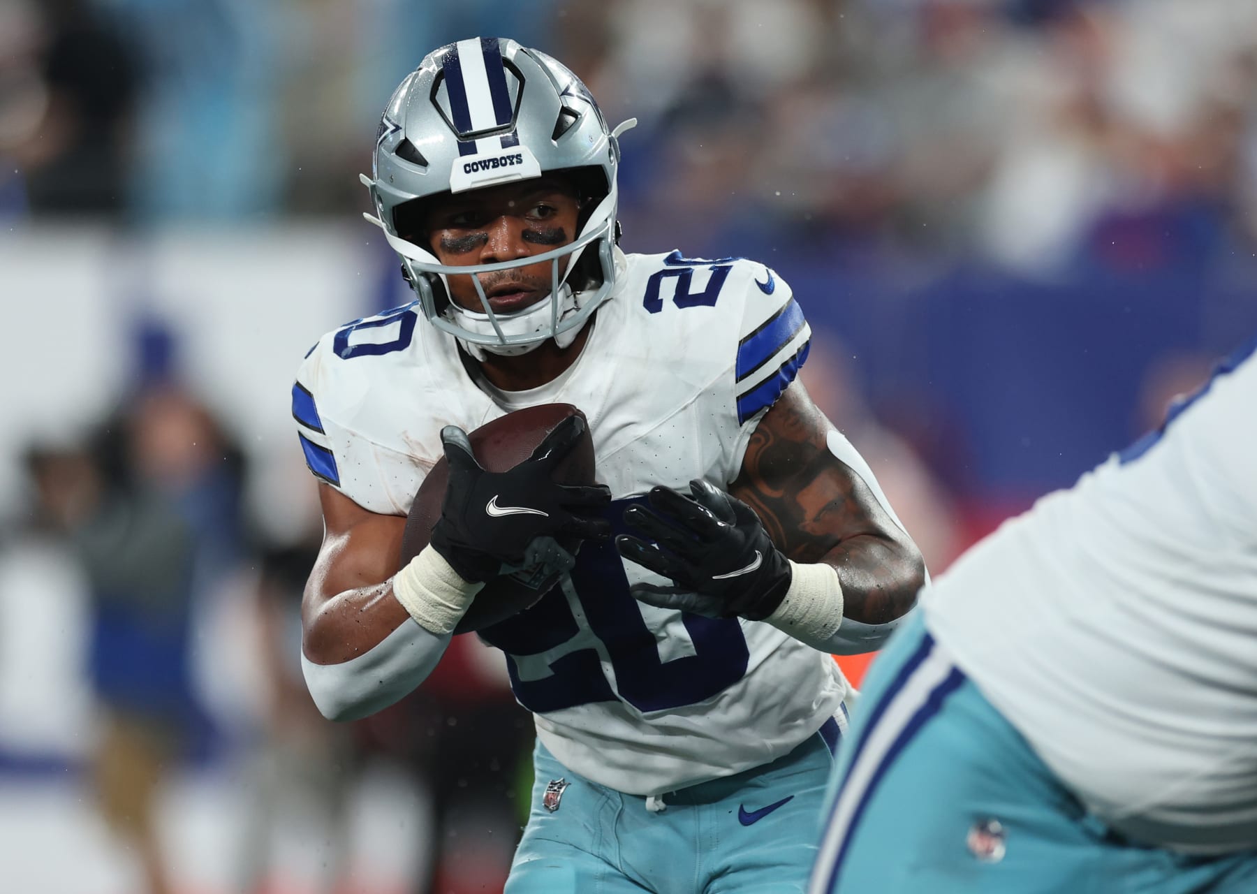 Cowboys running back Tony Pollard