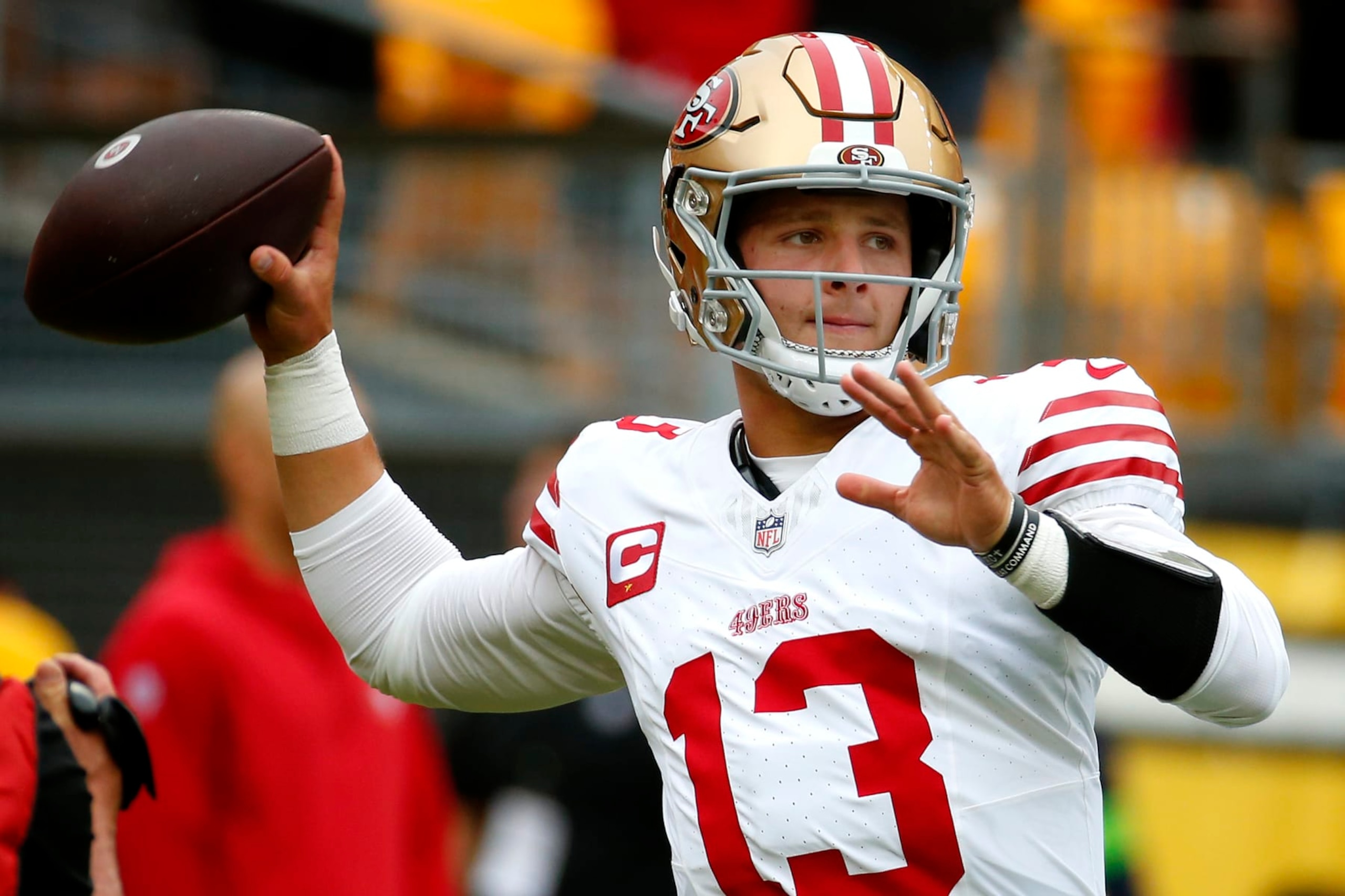 49ers quarterback Brock Purdy