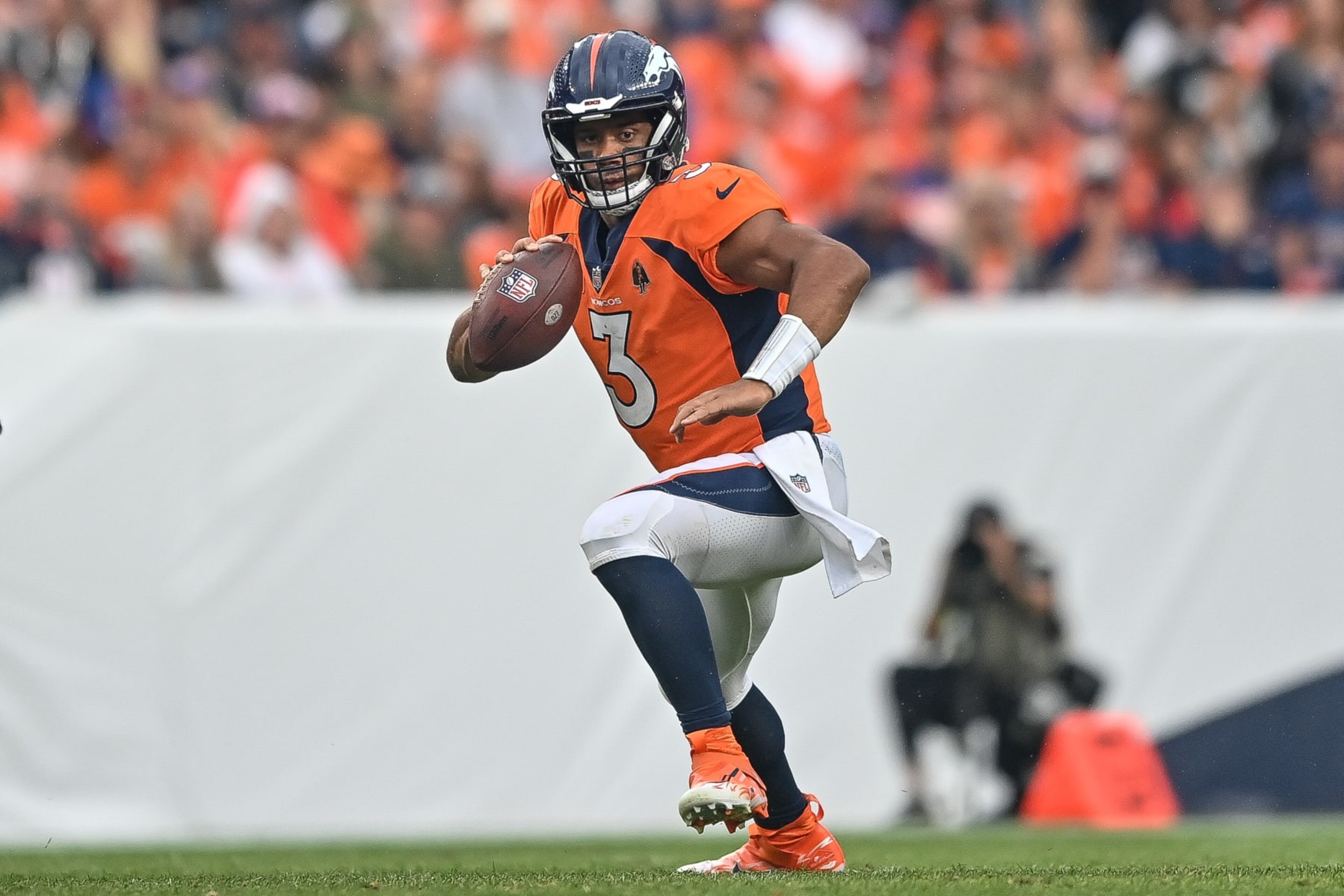 Broncos quarterback Russell Wilson