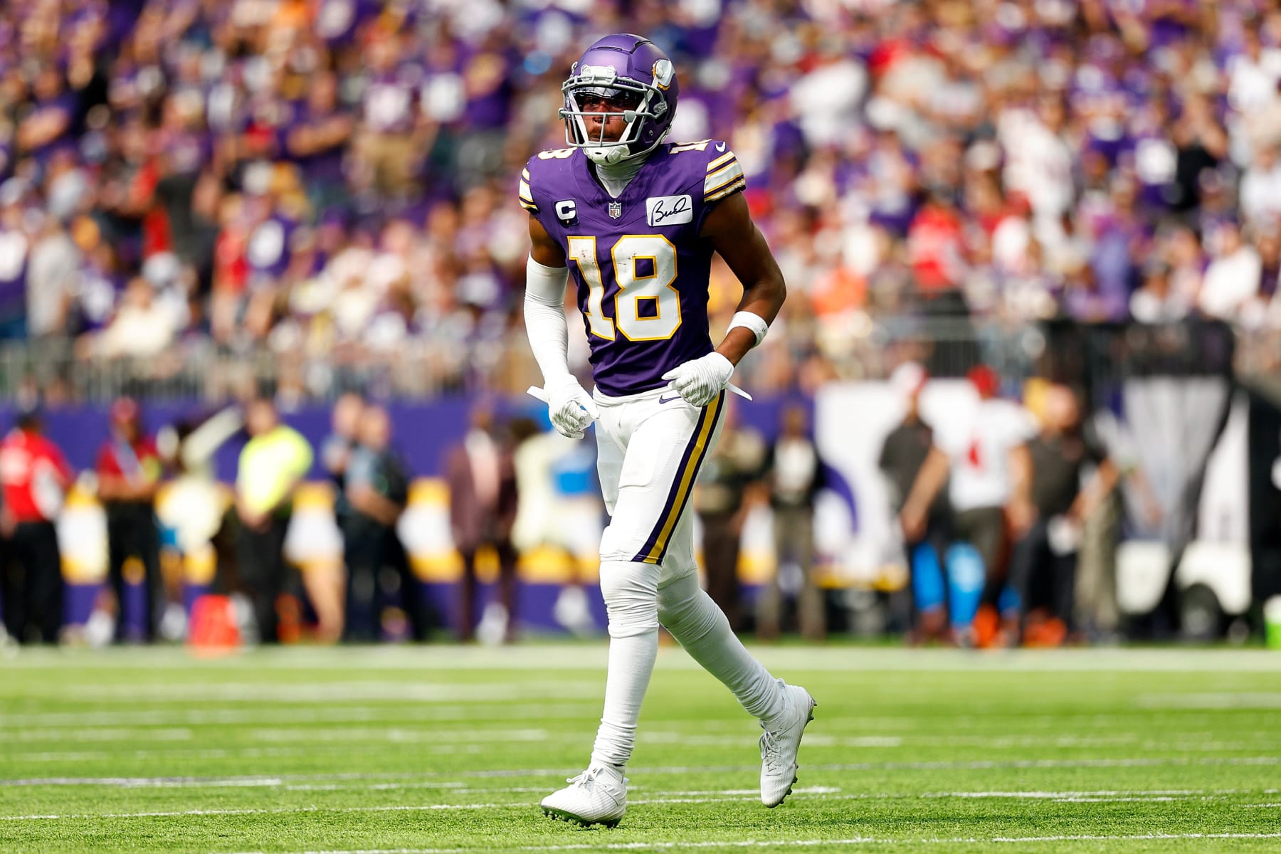 Vikings WR Justin Jefferson
