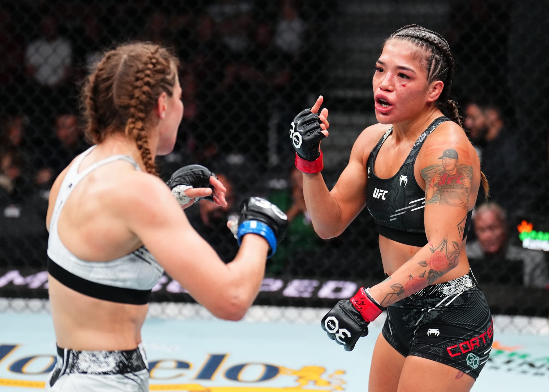 Tracy Cortez (right)