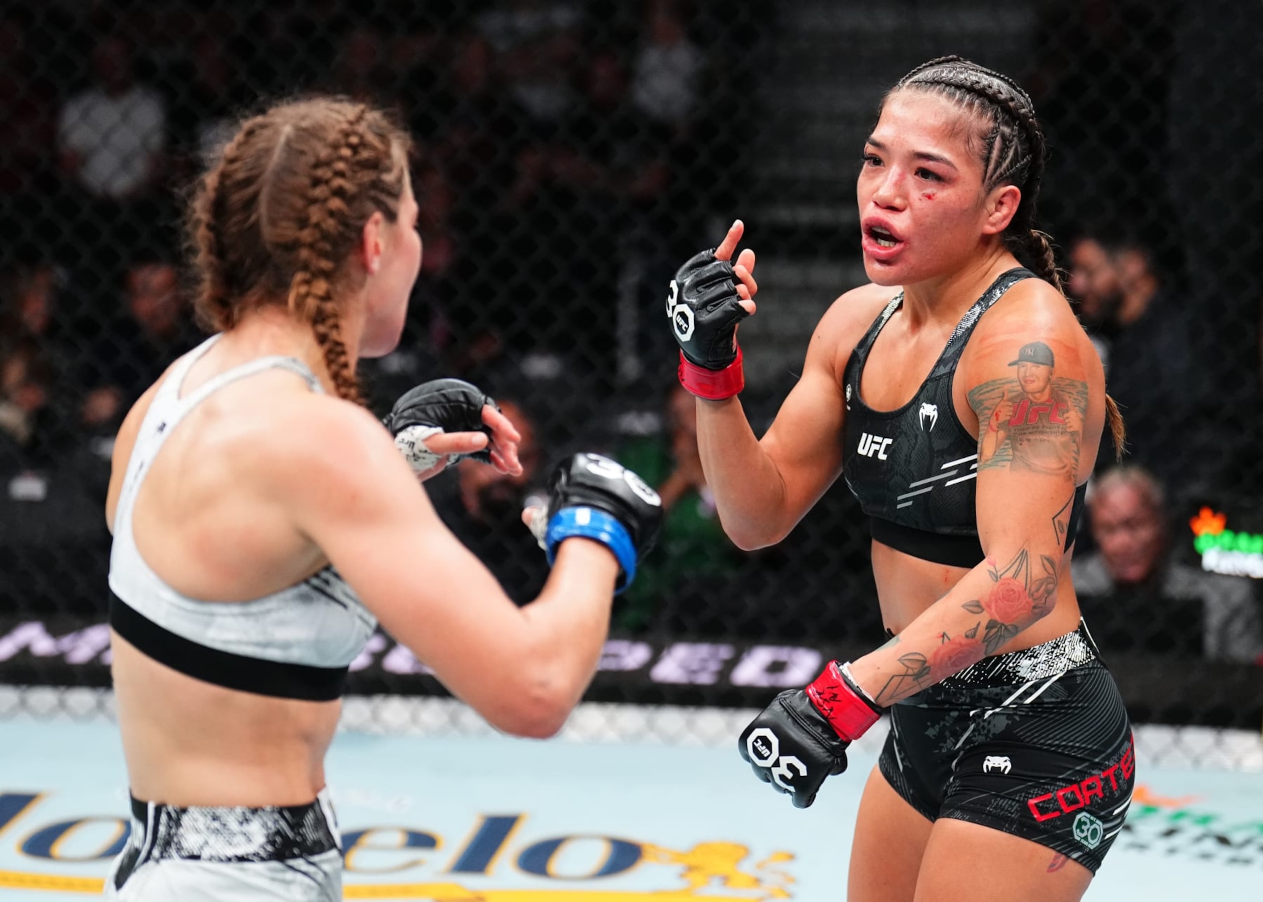 Tracy Cortez (right)