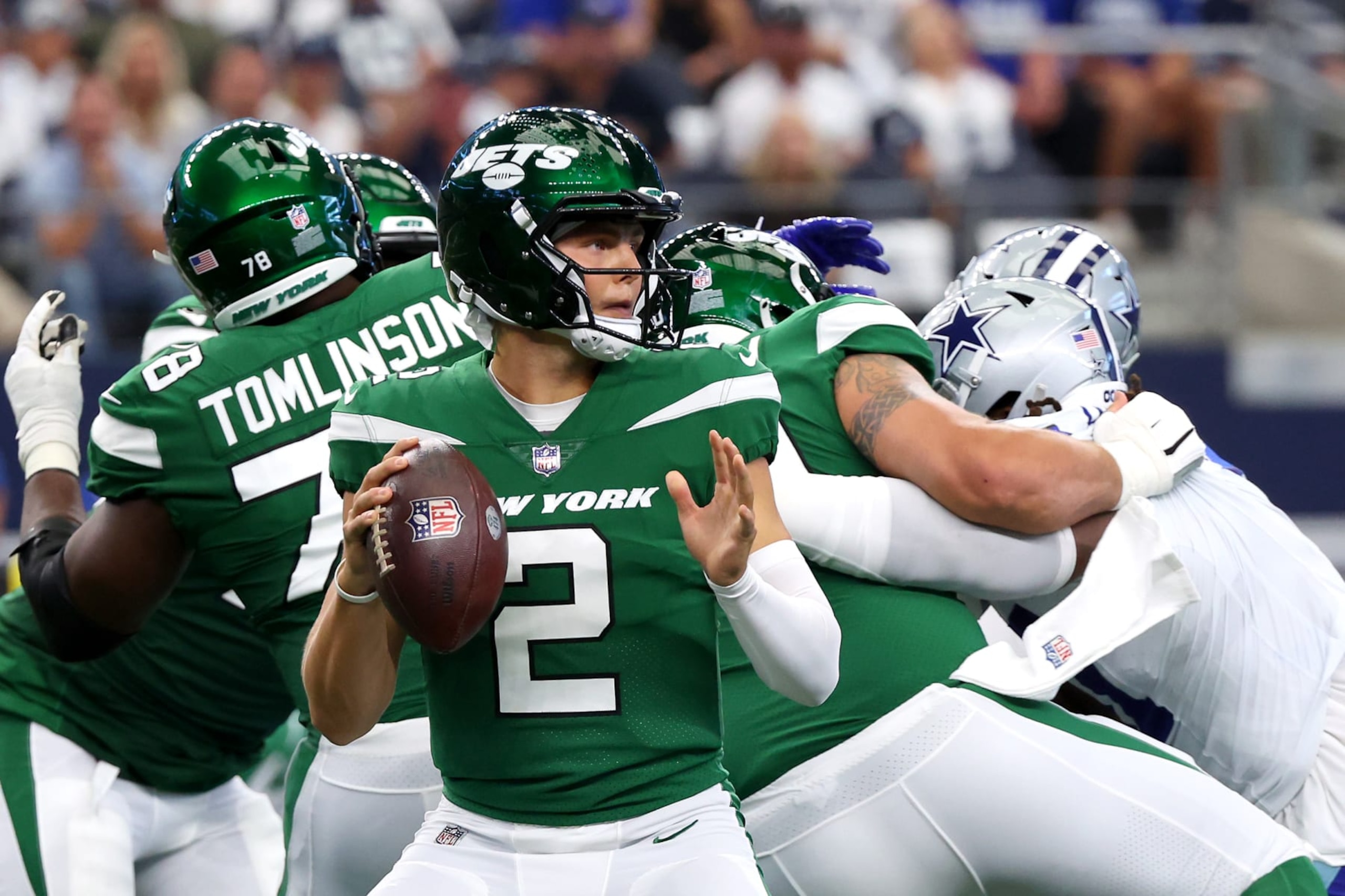 Jets QB Zach Wilson