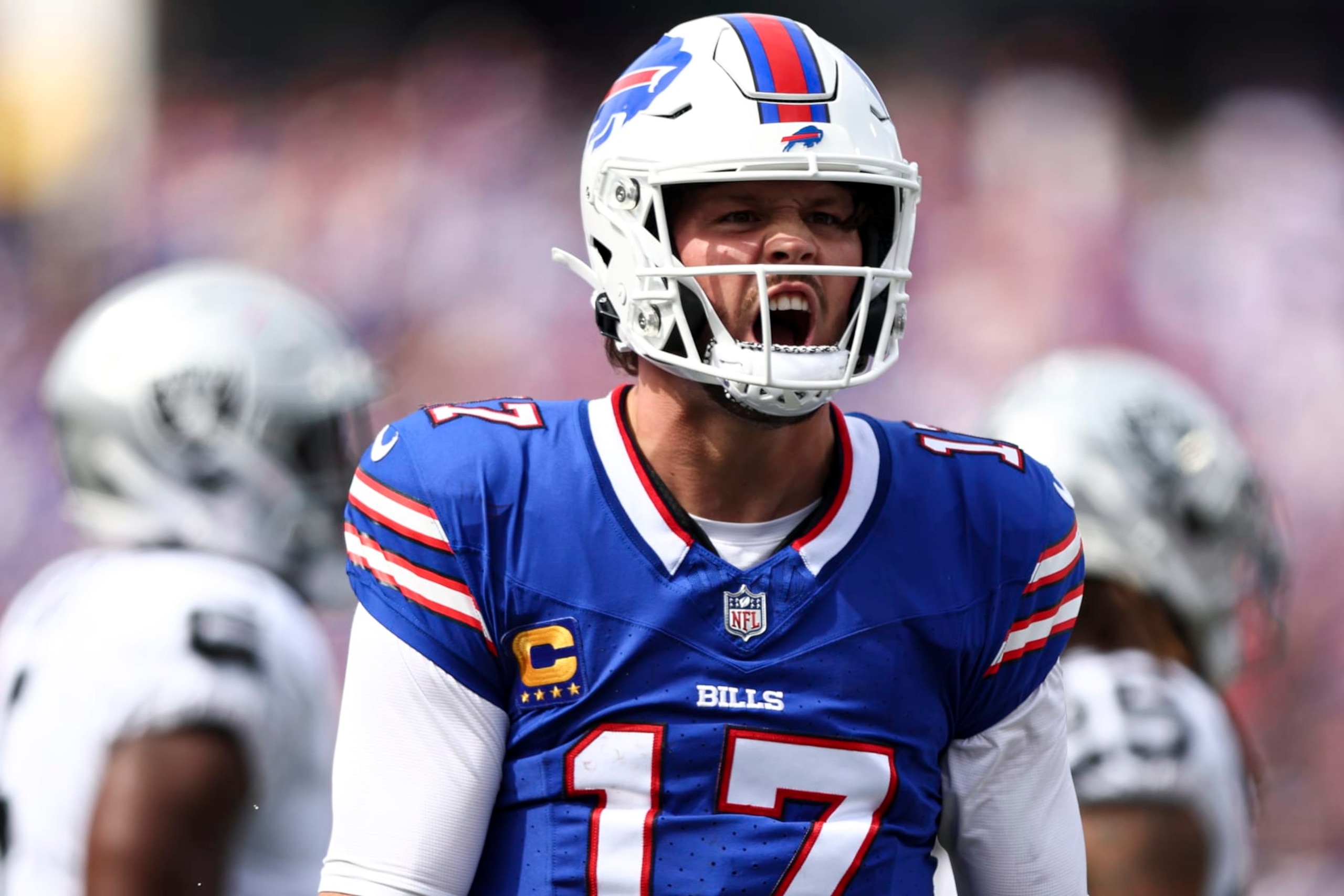Bills quarterback Josh Allen 