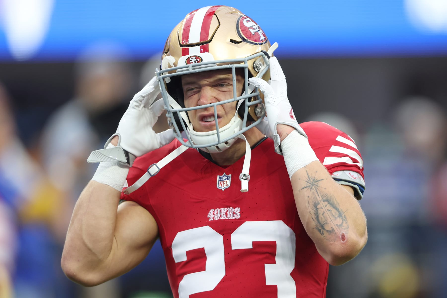 49ers RB Christian McCaffrey