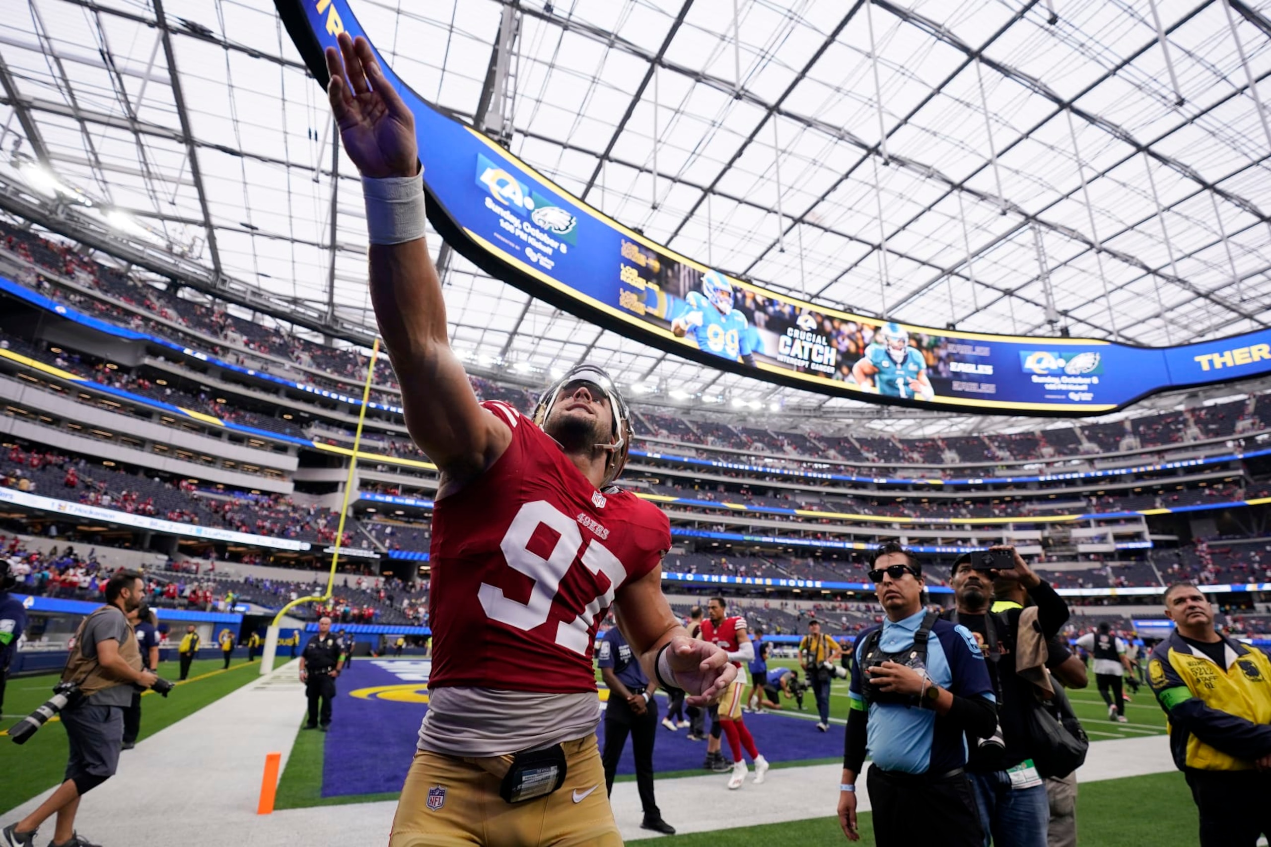 49ers edge Nick Bosa 49ers edge Nick Bosa