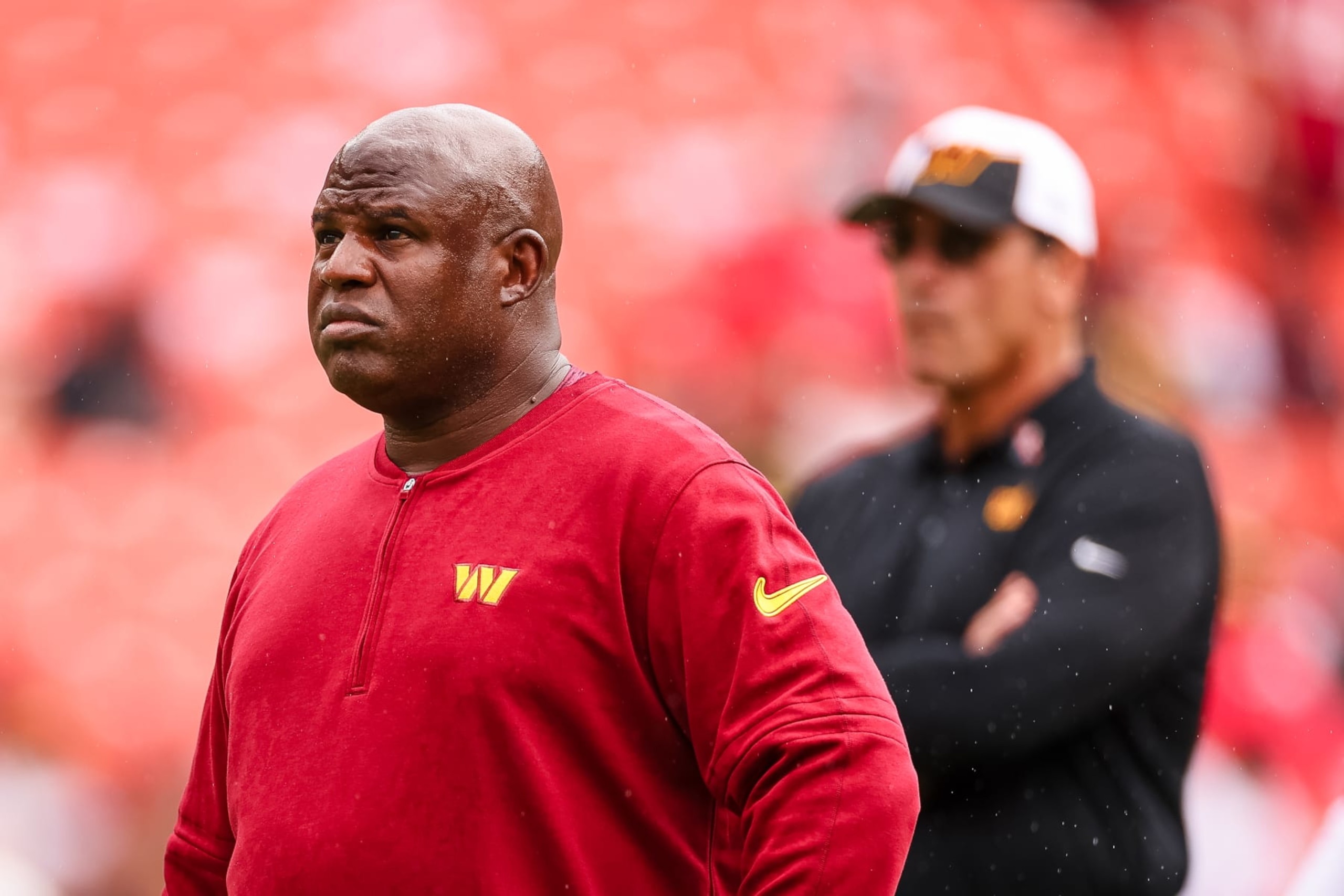 Commanders offensive coordinator Eric Bieniemy