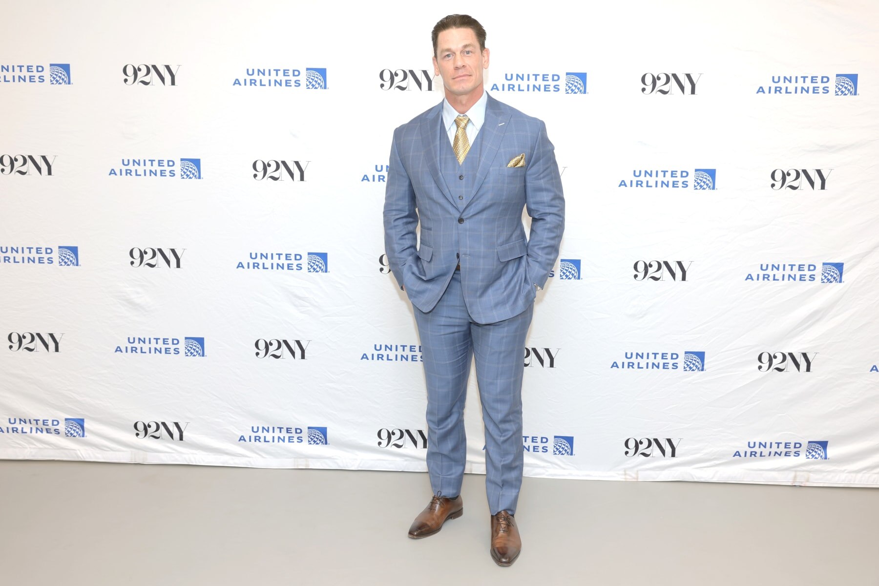 NEW YORK, NEW YORK - MAY 15: John Cena attends a conversation with Josh Horowitz for "Fast X" at The 92nd Street Y, New York on May 15, 2023 in New York City. (Photo by Michael Loccisano/Getty Images)