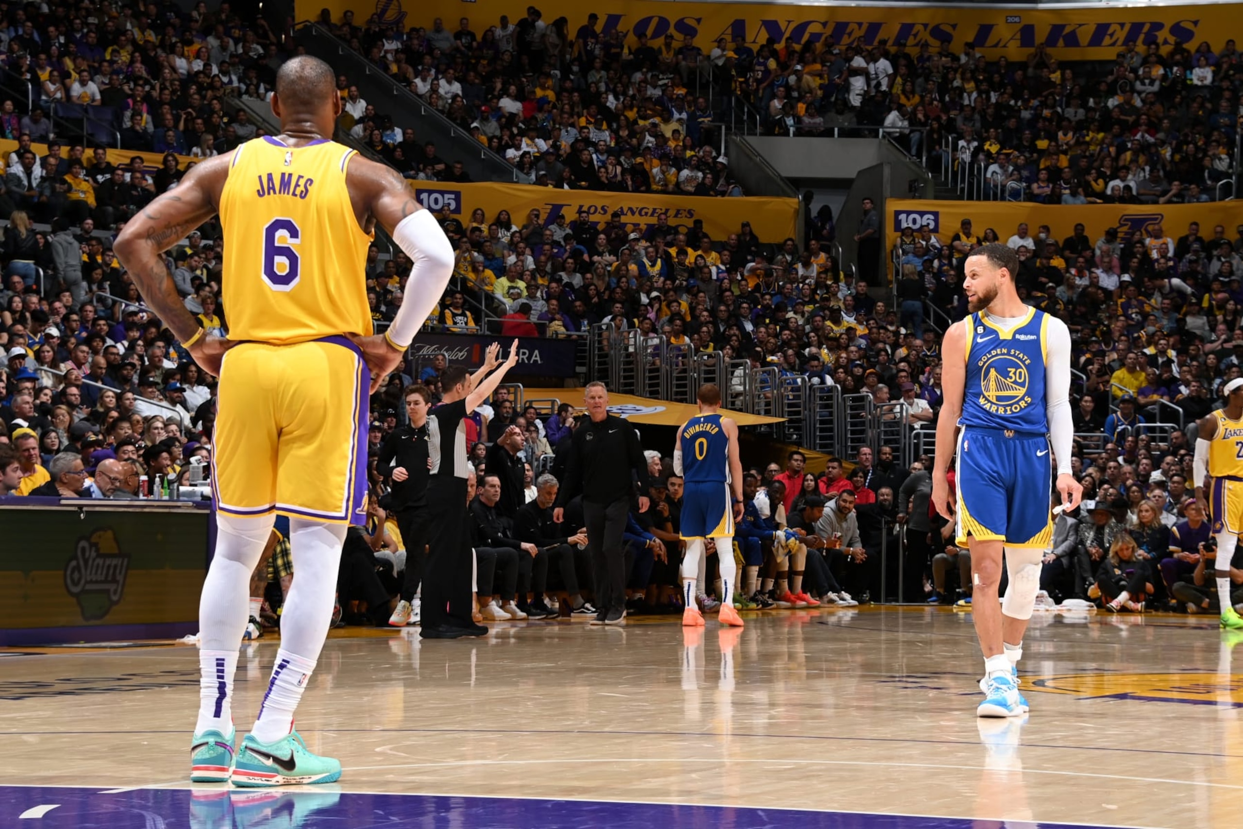 LeBron James and Stephen Curry LeBron James and Stephen Curry