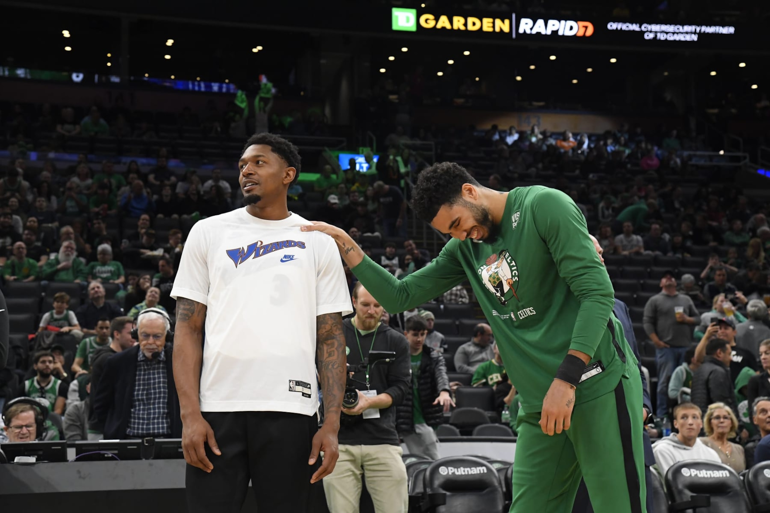 Bradley Beal and Jayson Tatum Bradley Beal and Jayson Tatum