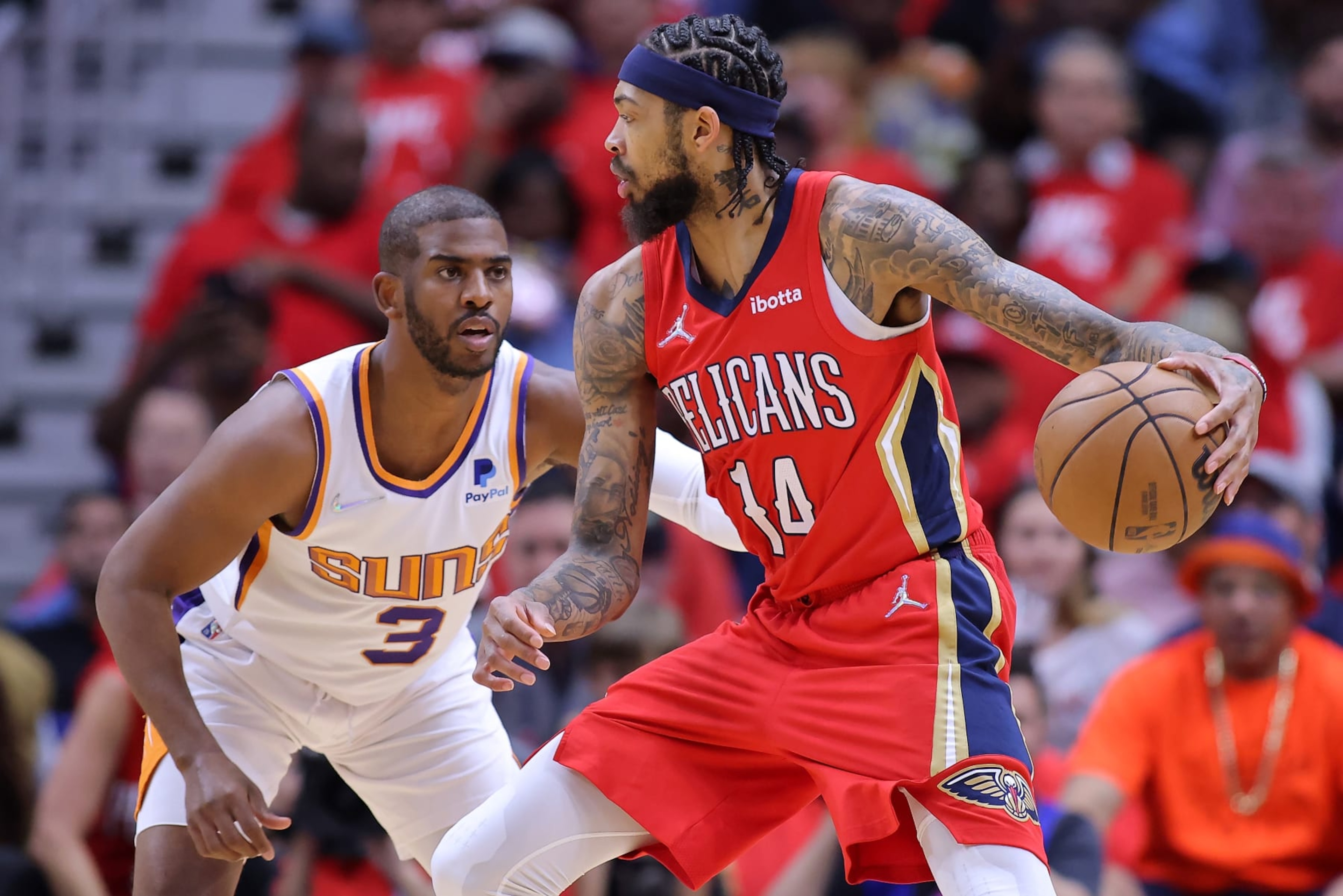 Chris Paul and Brandon Ingram