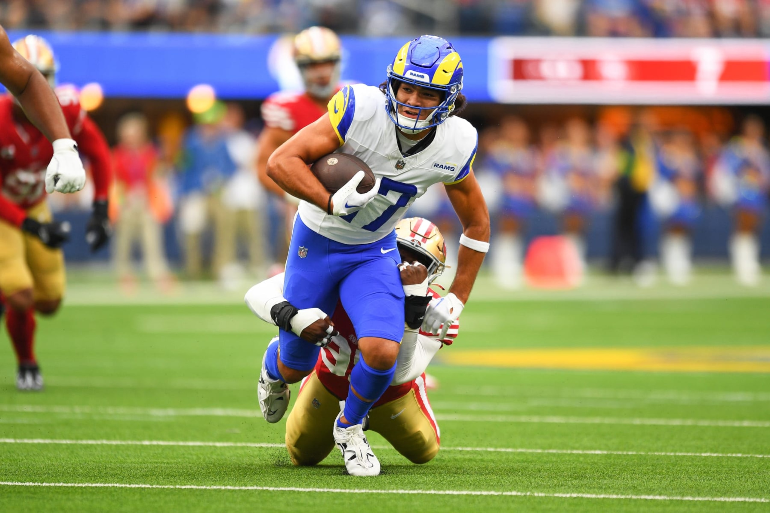Rams wide receiver Puka Nacua