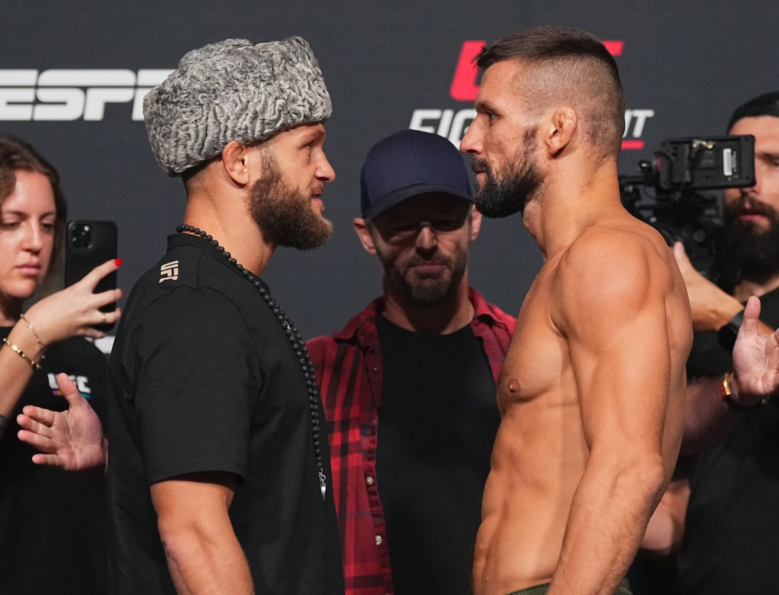 Rafael Fiziev and Mateusz Gamrot