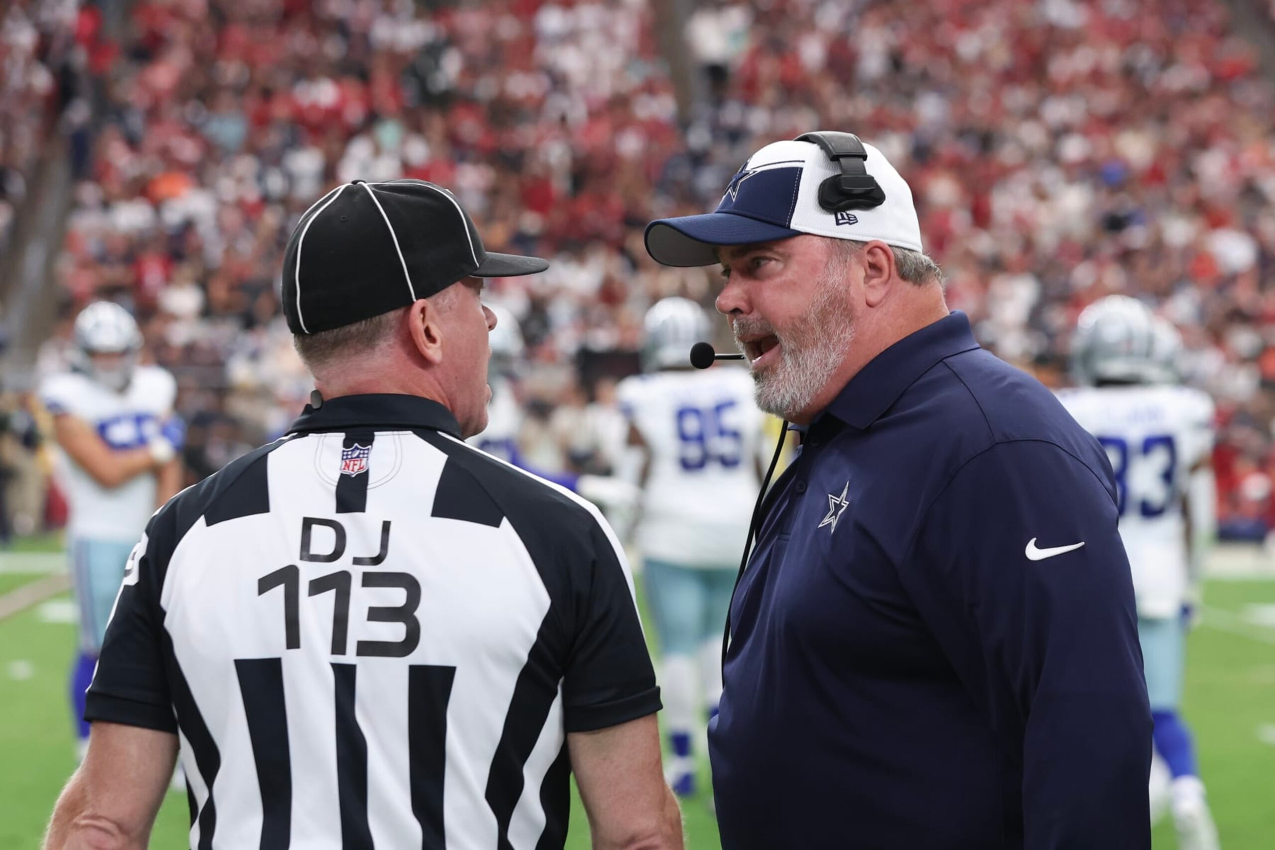 Cowboys head coach Mike McCarthy Cowboys head coach Mike McCarthy
