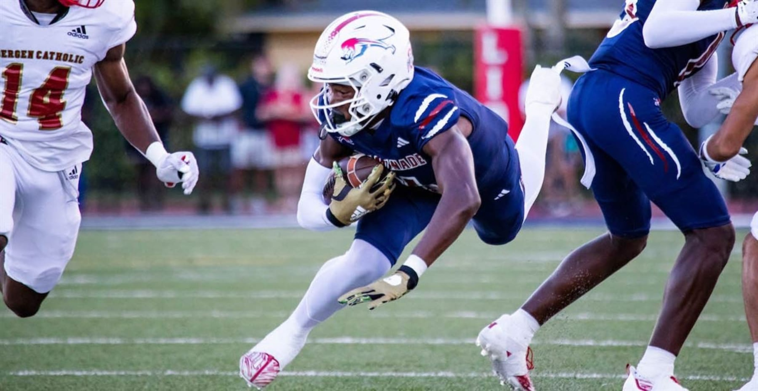Ohio State WR commit Jeremiah Smith is a star-in-the-making. Ohio State WR commit Jeremiah Smith is a star-in-the-making.