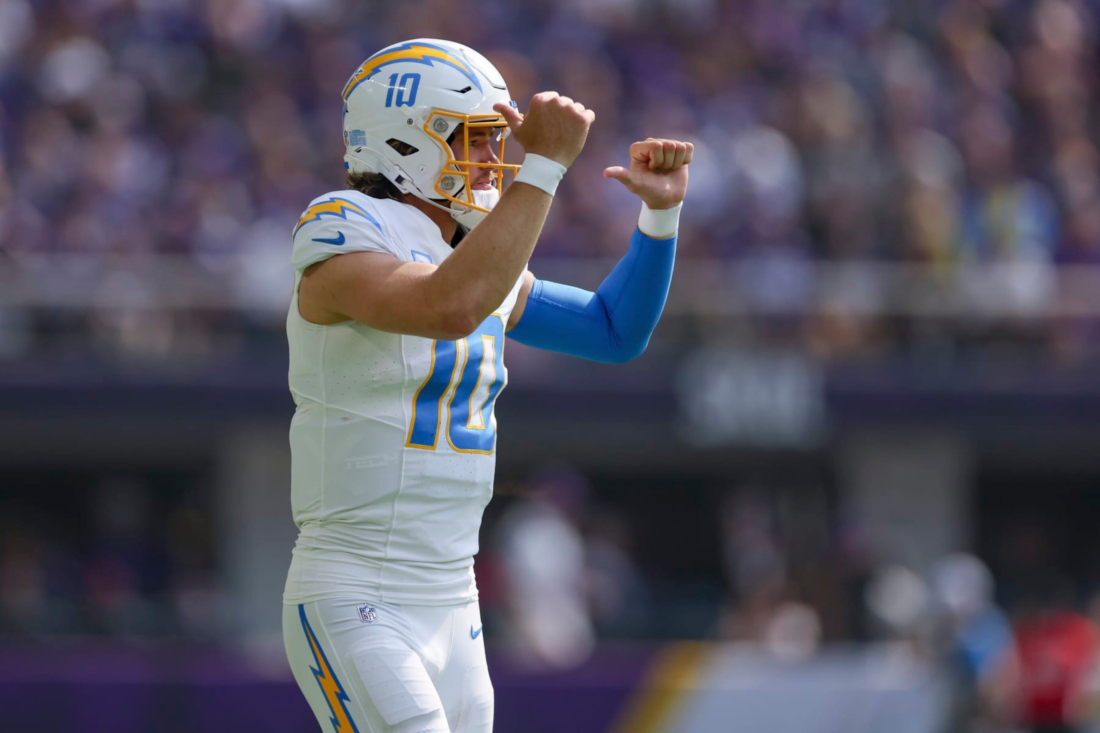 Chargers QB Justin Herbert Chargers QB Justin Herbert
