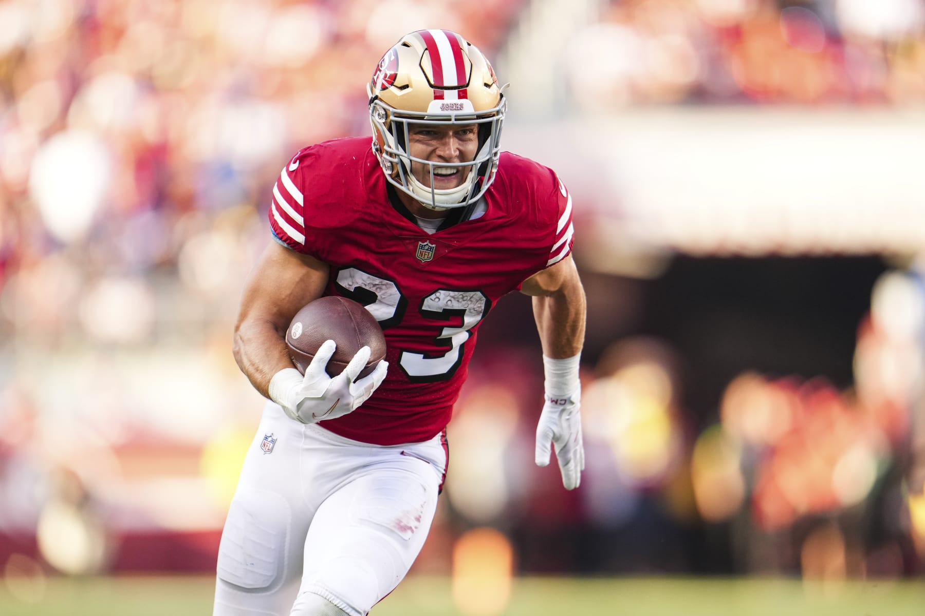 49ers RB Christian McCaffrey