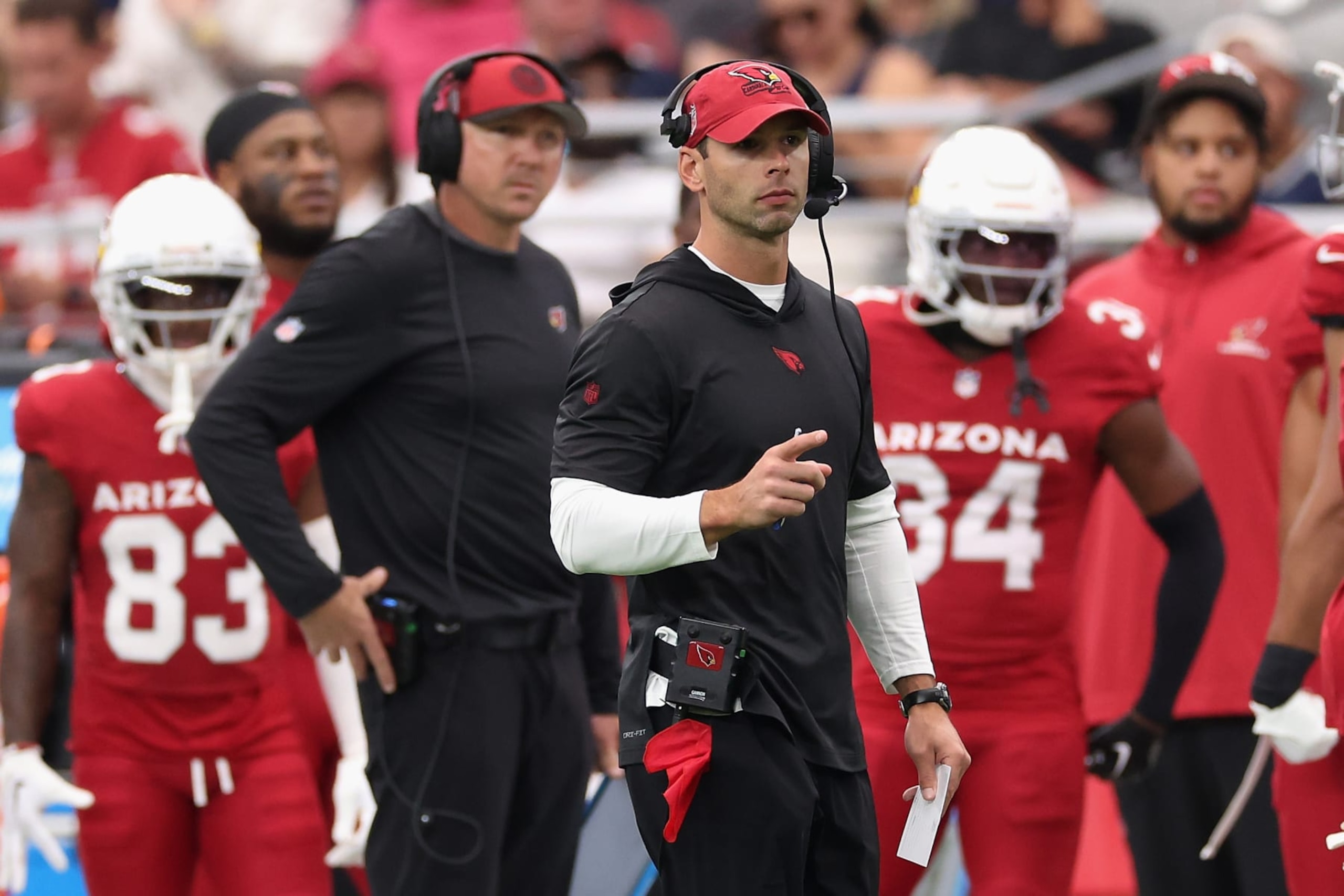Arizona head coach Jonathan Gannon