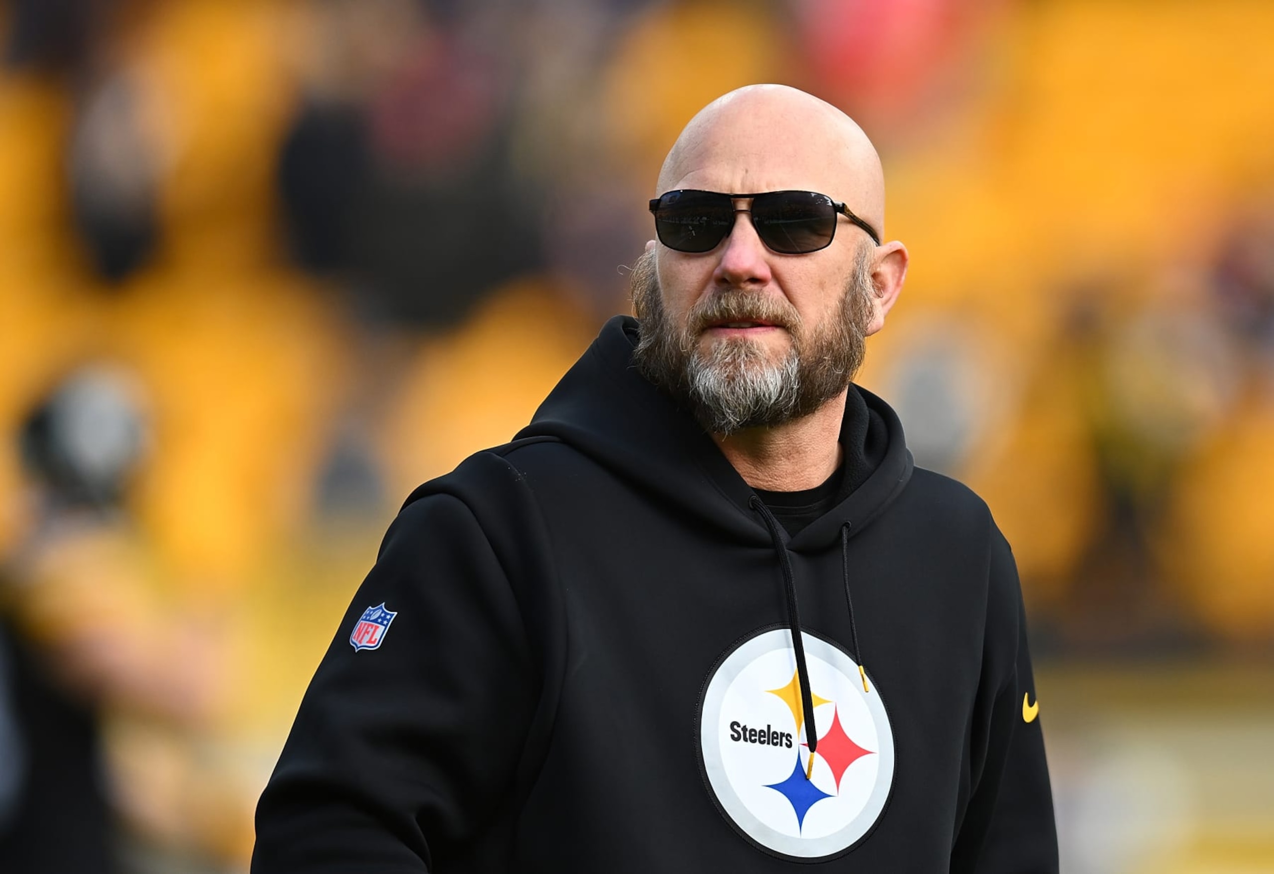 Steelers offensive coordinator Matt Canada