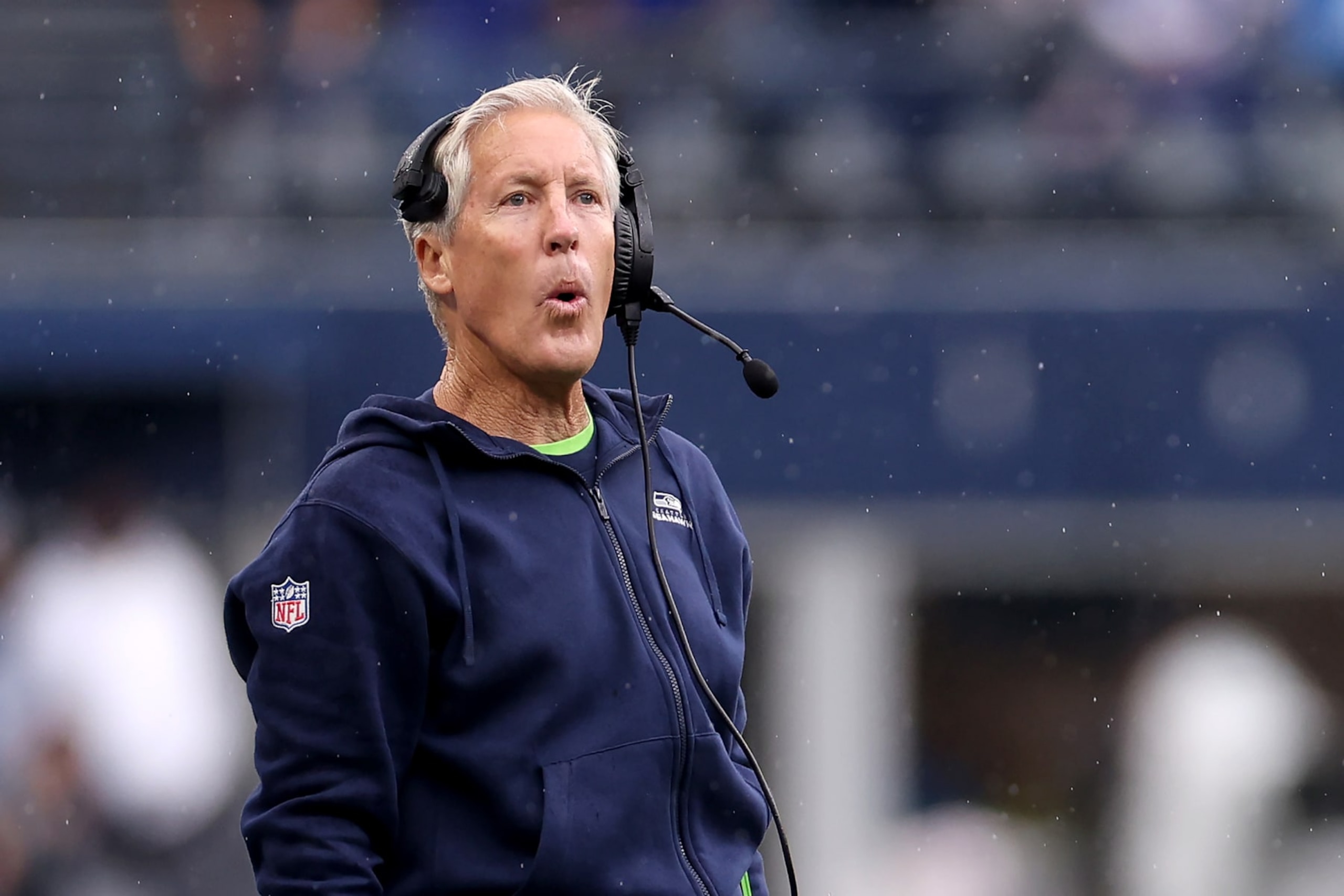 Seahawks head coach Pete Carroll