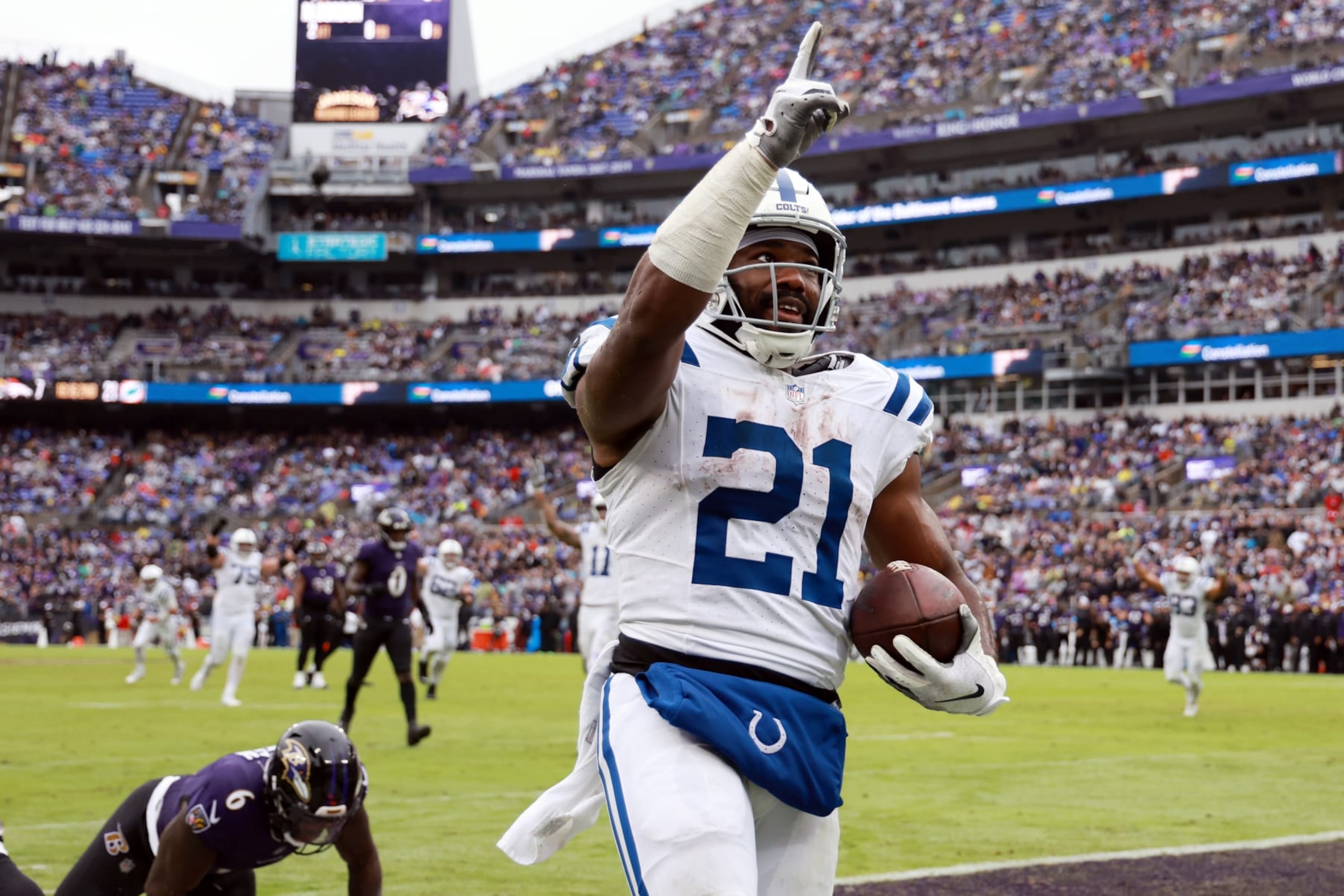 Colts RB Zach Moss