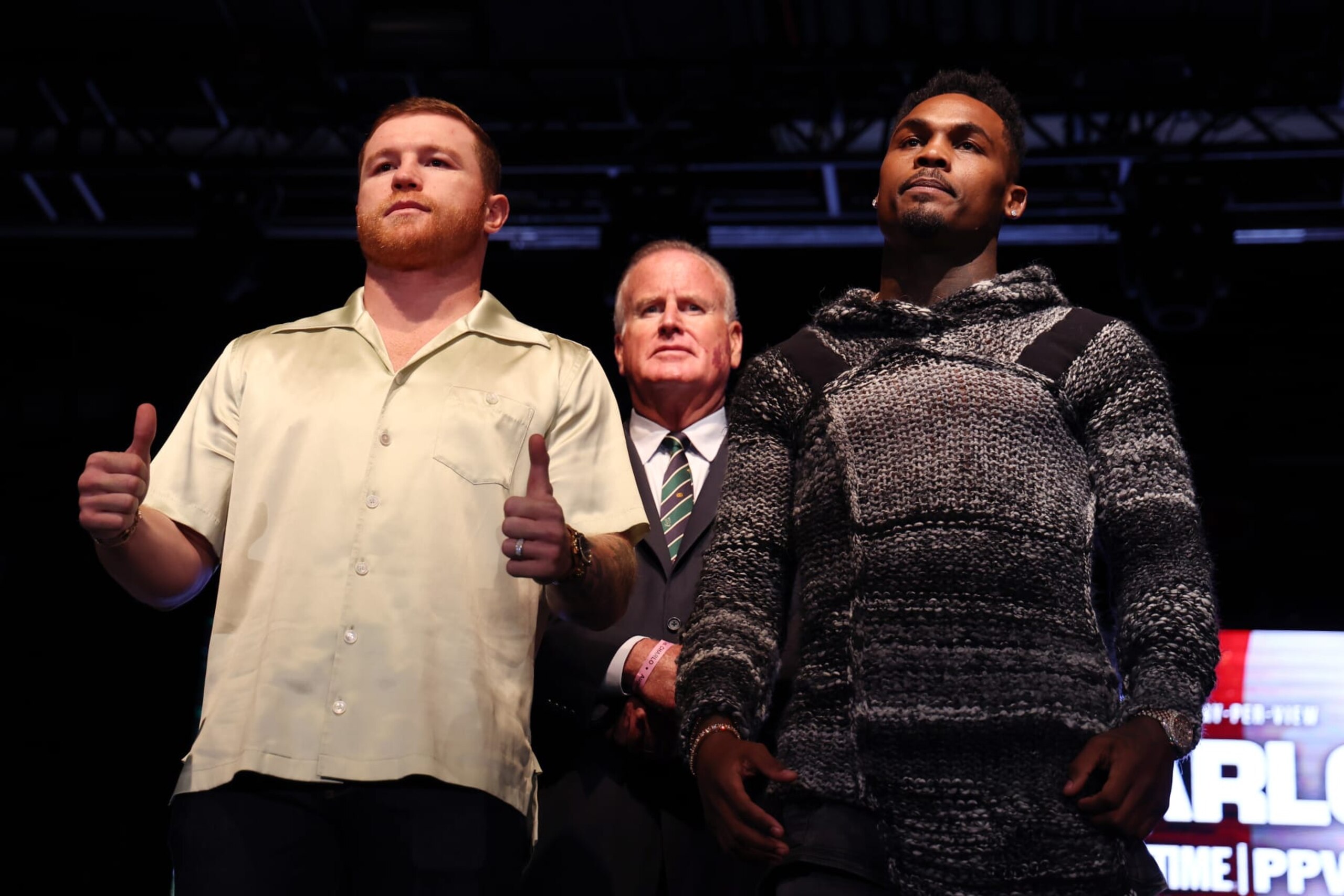 Canelo Alverez and Jermell Charlo Canelo Alverez and Jermell Charlo