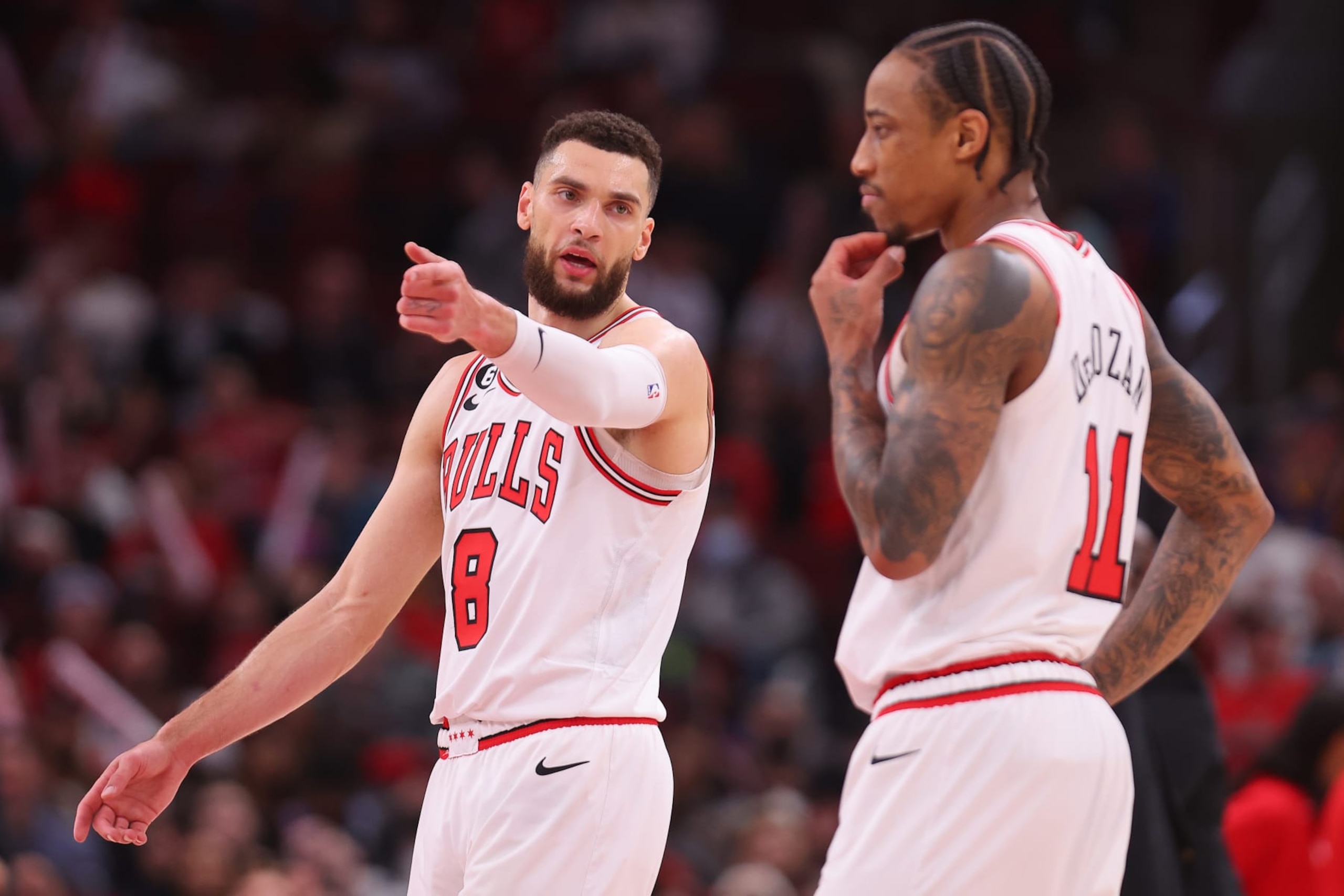 Zach LaVine and DeMar DeRozan