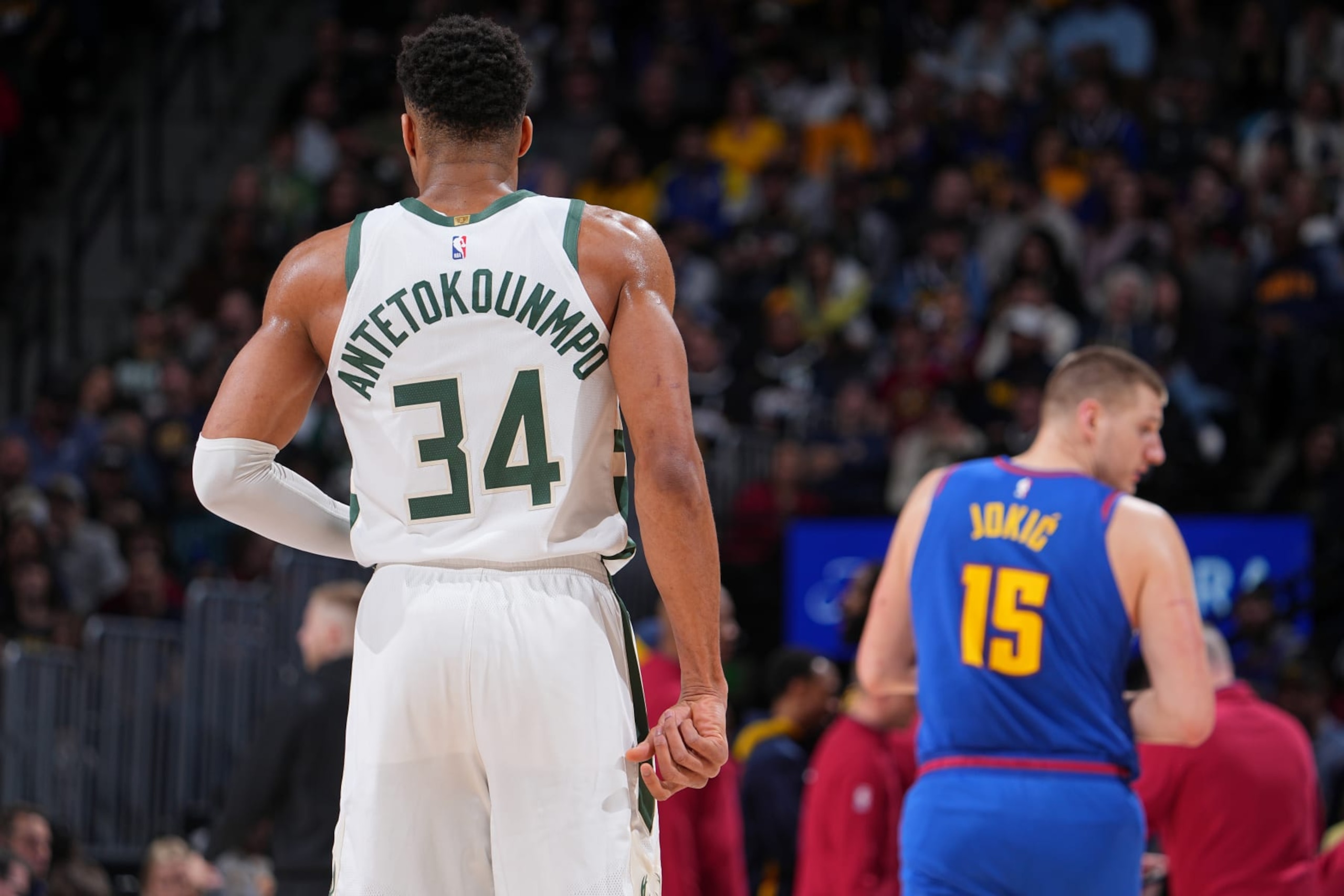 Giannis Antetokounmpo and Nikola JokiÄ