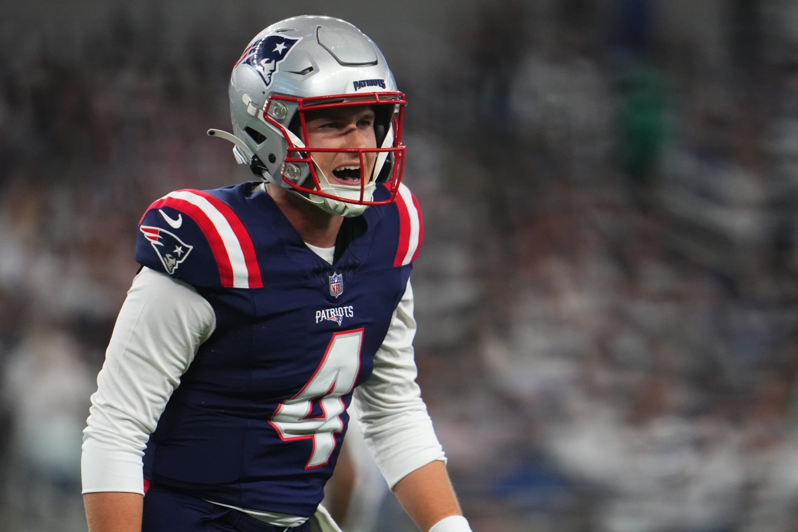 Patriots QB Bailey Zappe
