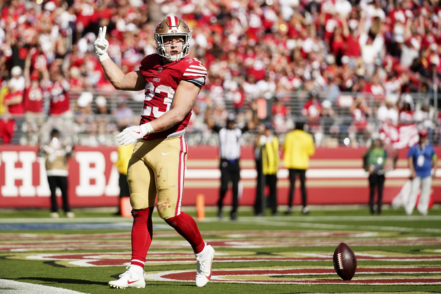 49ers RB Christian McCaffrey
