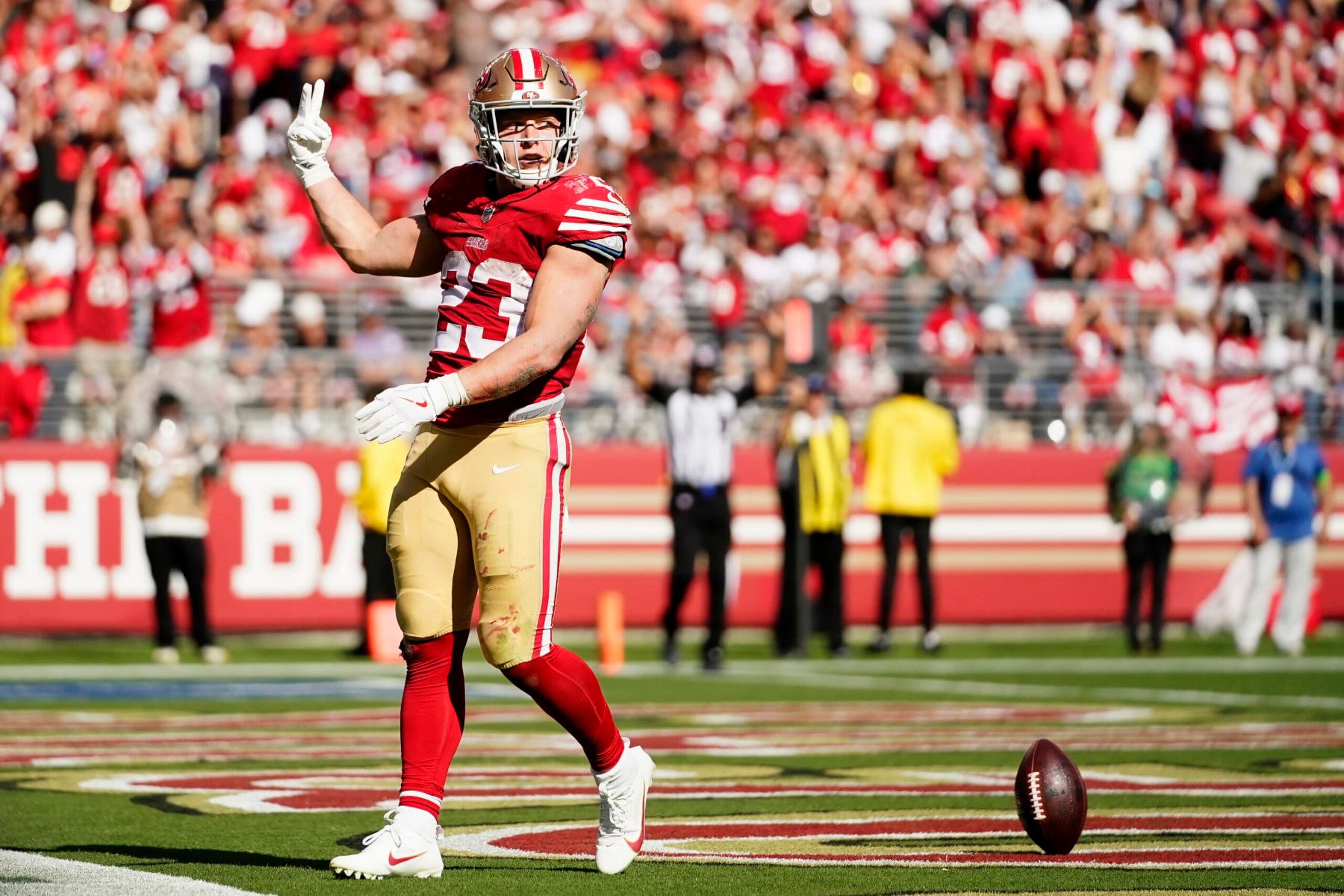 49ers RB Christian McCaffrey