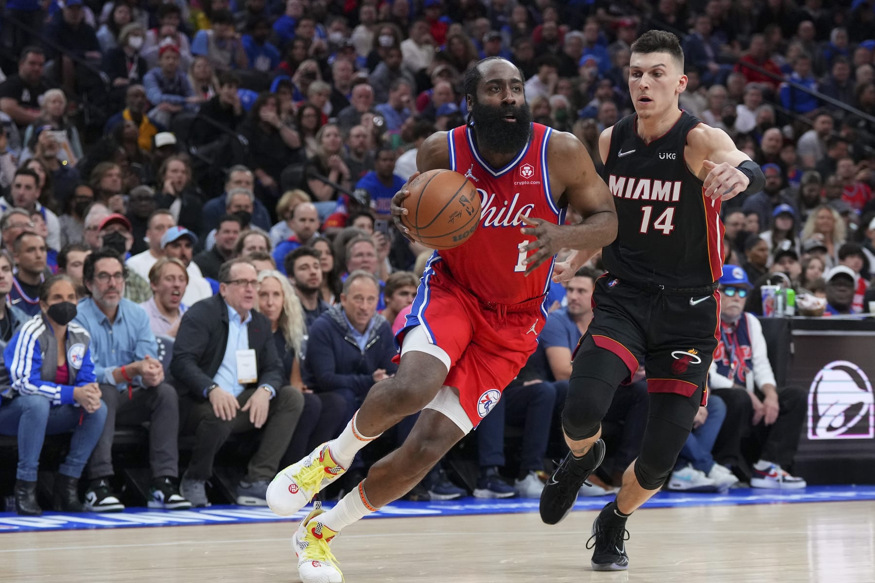 James Harden and Tyler Herro