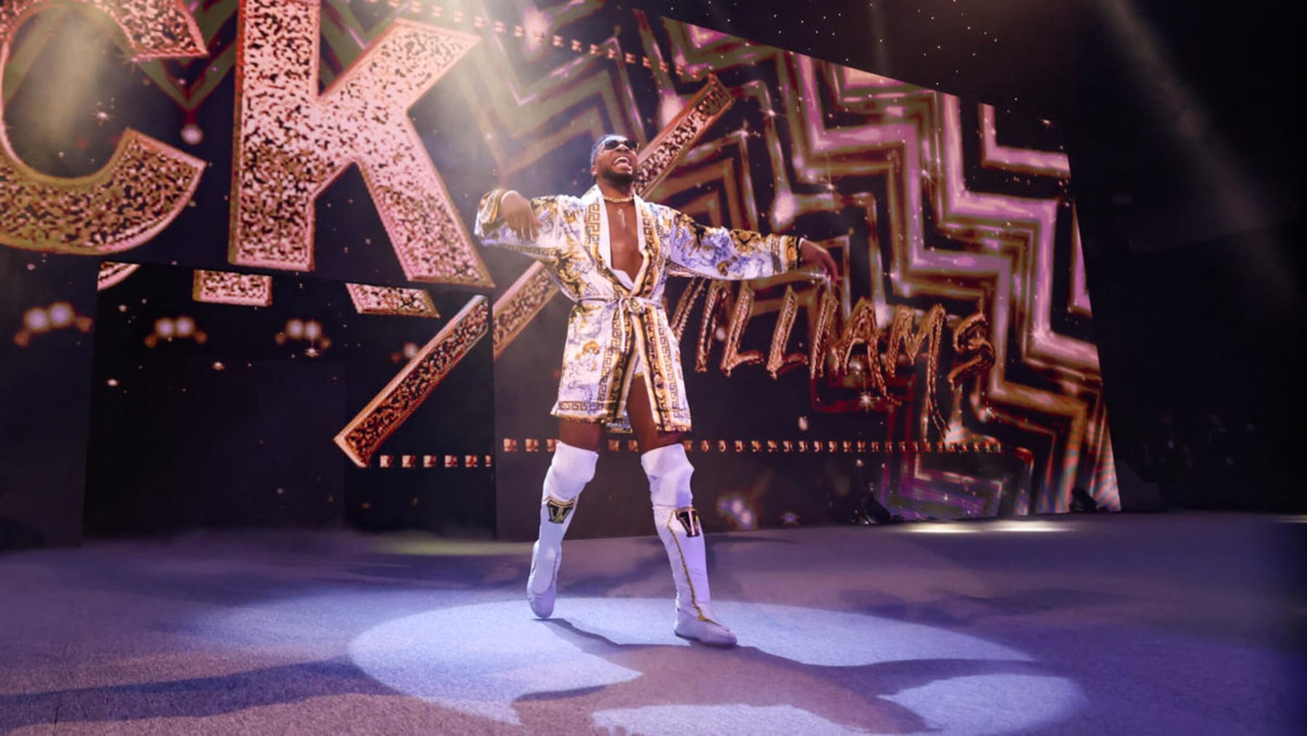 Trick Williams defended his North American title against Dominik Mysterio in a No Mercy rematch.