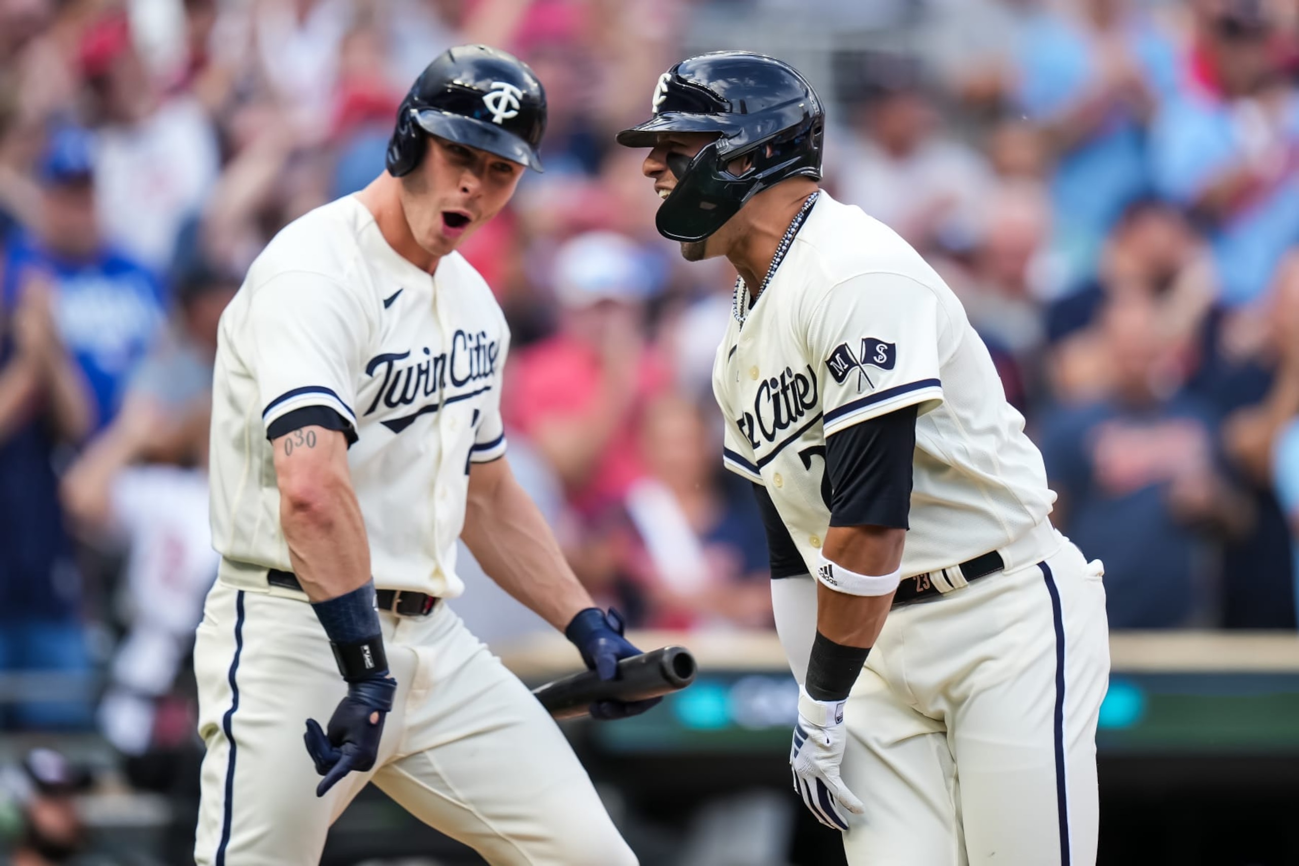 Max Kepler (L) and Royce Lewis (R)