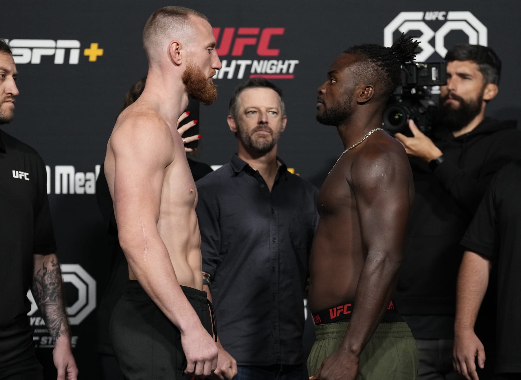 Joe Pyfer and Abdul Razak Alhassan